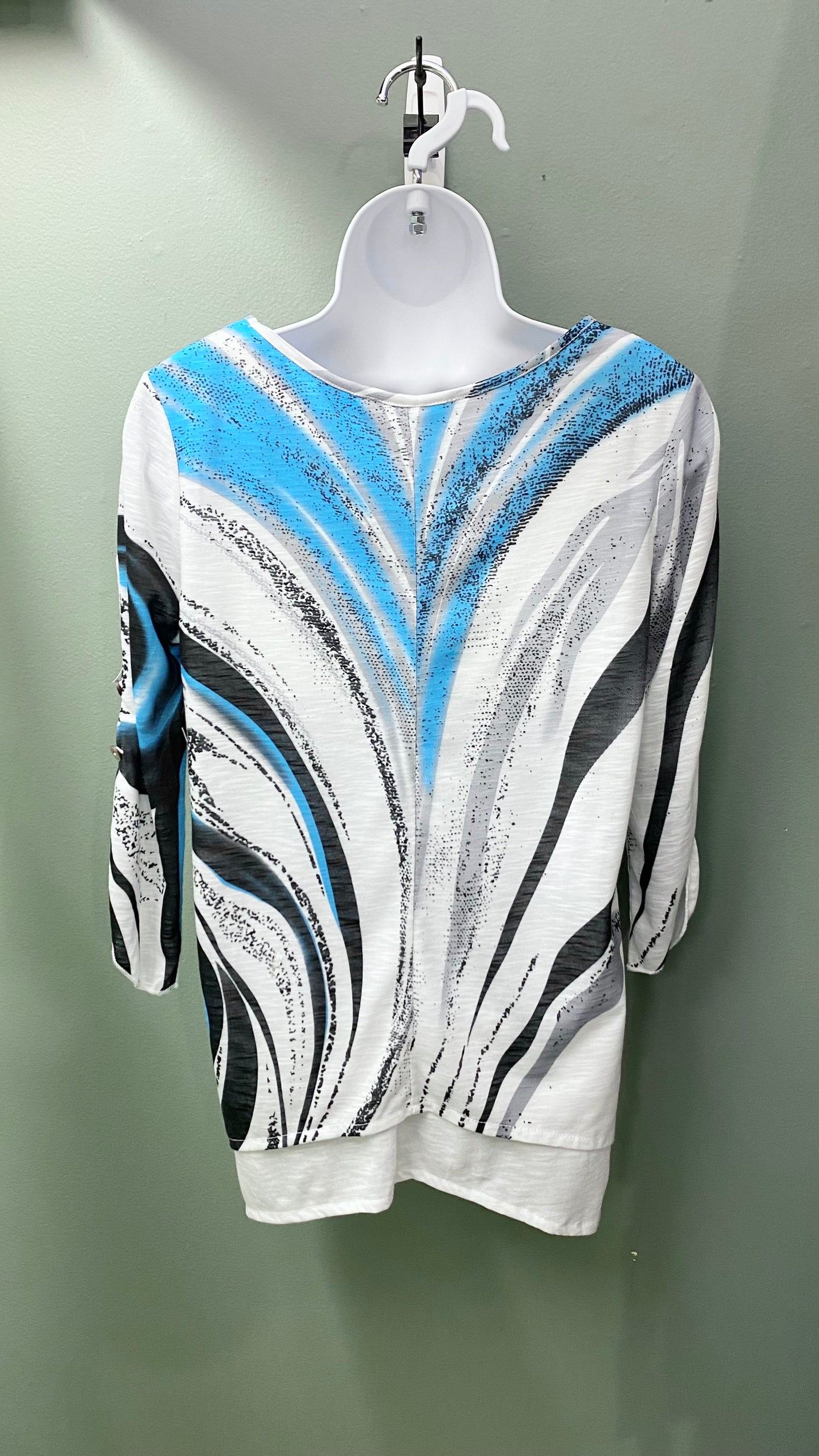Tango Mango Double Layer Wavy Top