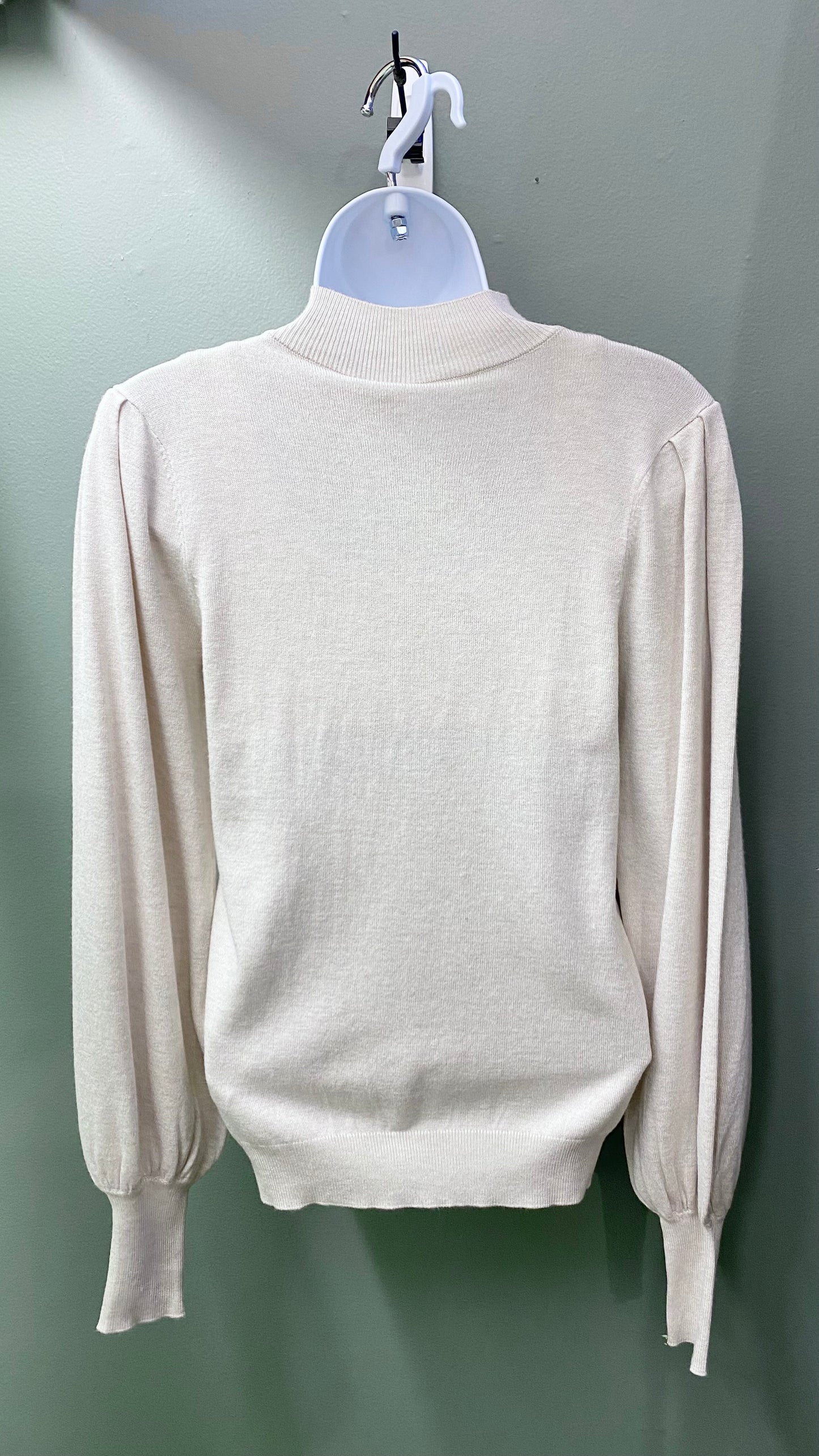 Soya Concept Rhinestone Button Sweater