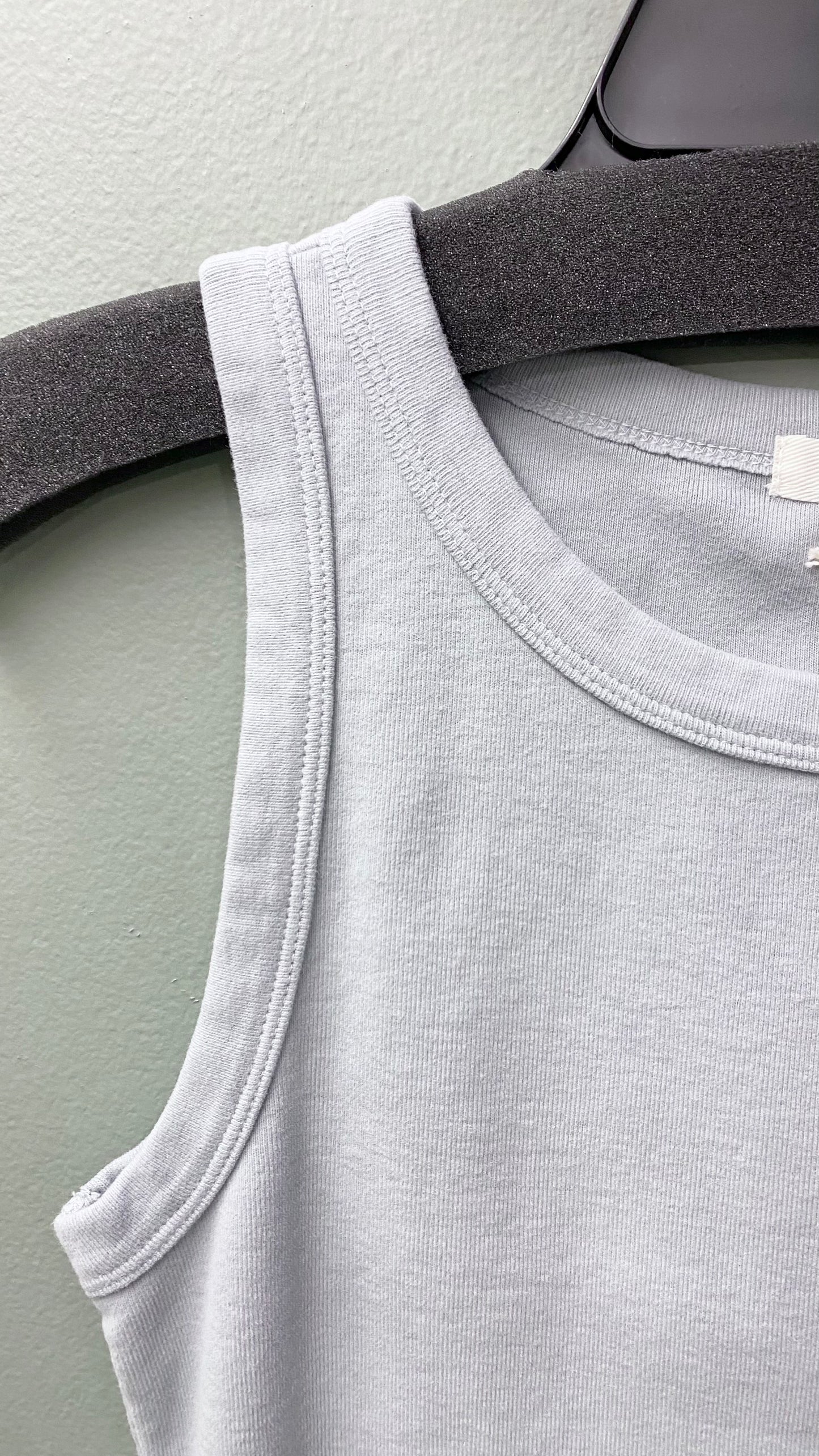 Dylan Buttery Soft Blue Crewneck Tank