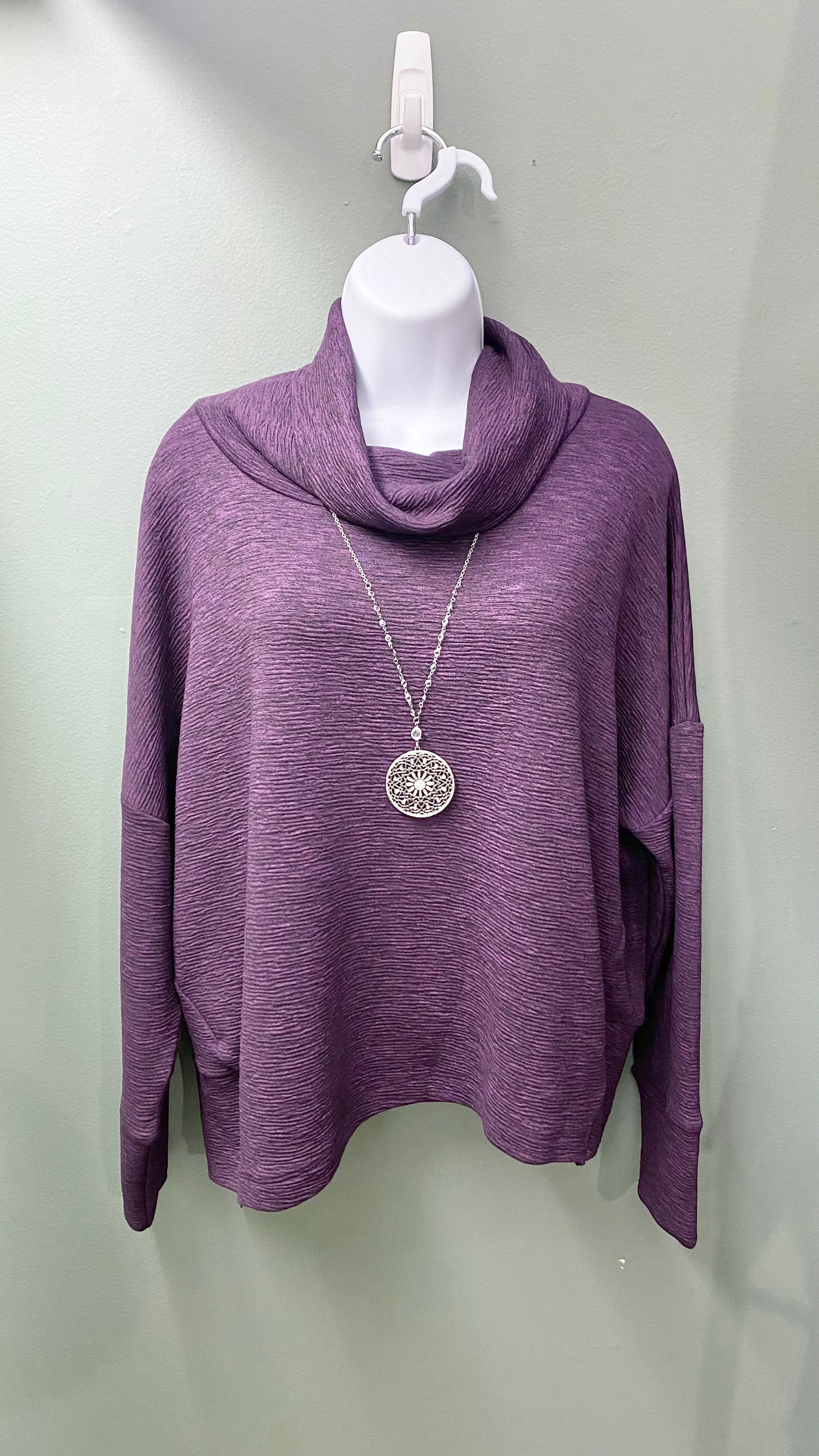 Clearance - Shannon Passero Purple Pullover