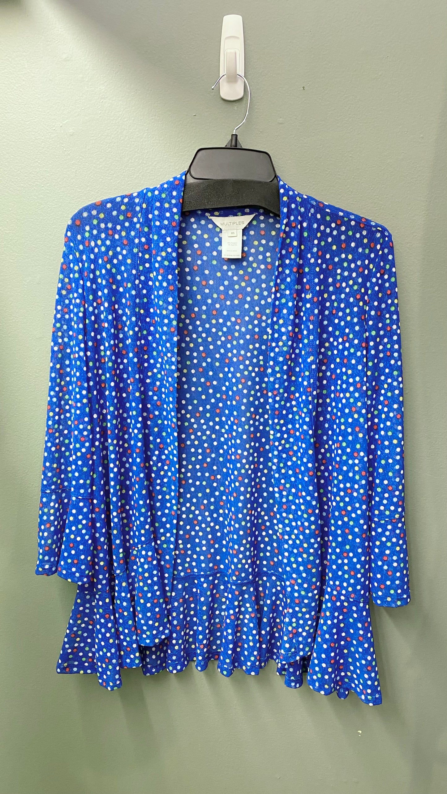 Clearance - Multiples Dotted Flounce Sleeve Short