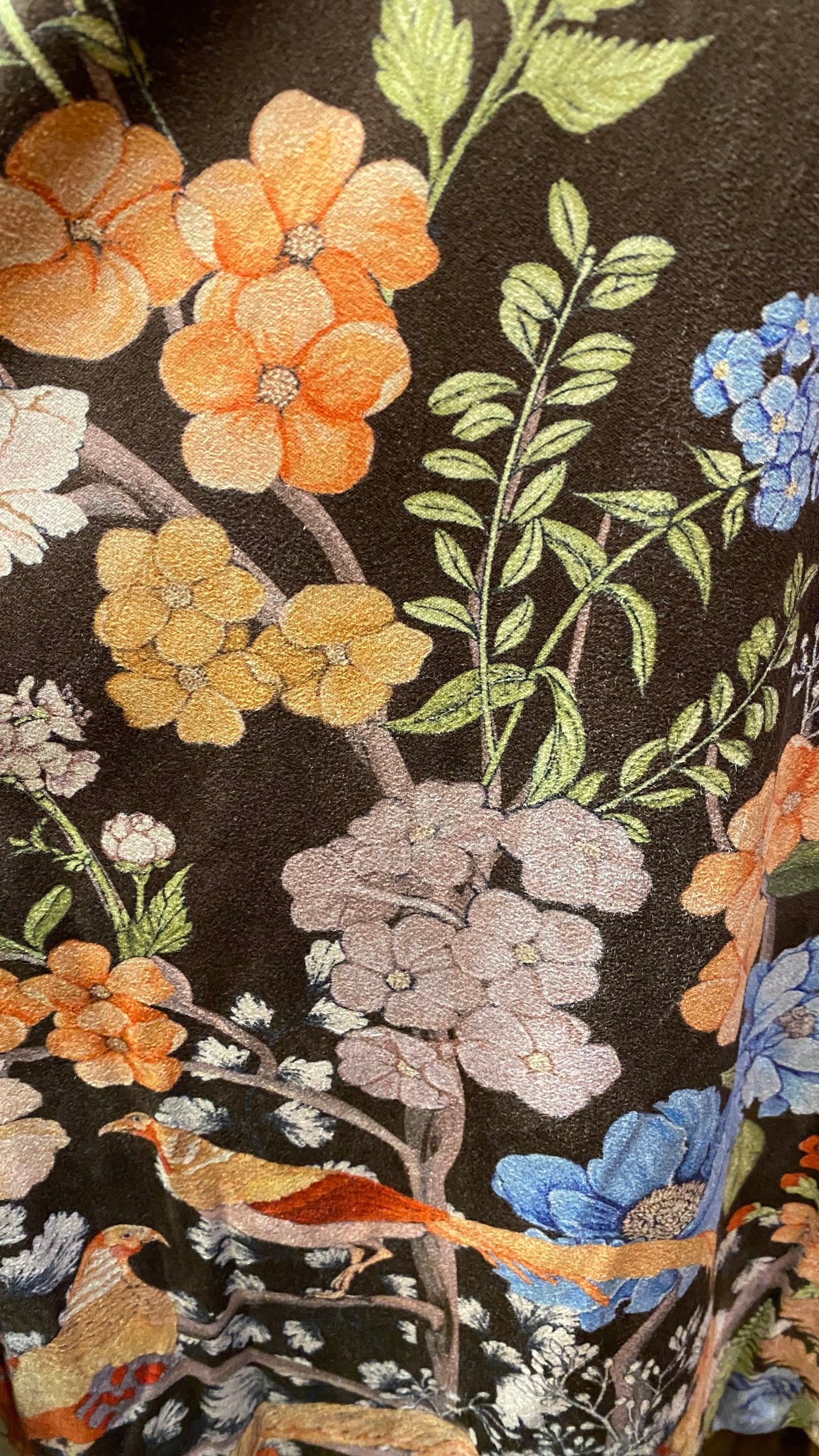 Multiples Suede Floral Top