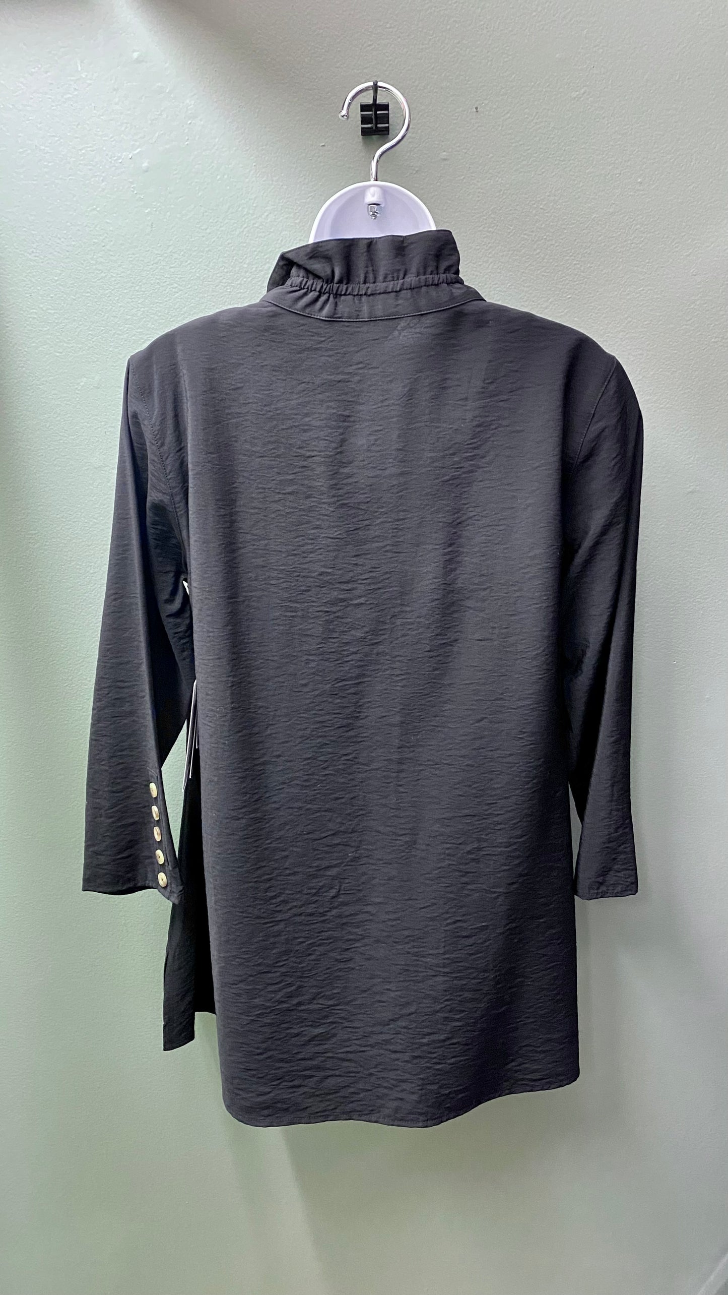 Multiples Fixed Collar Top