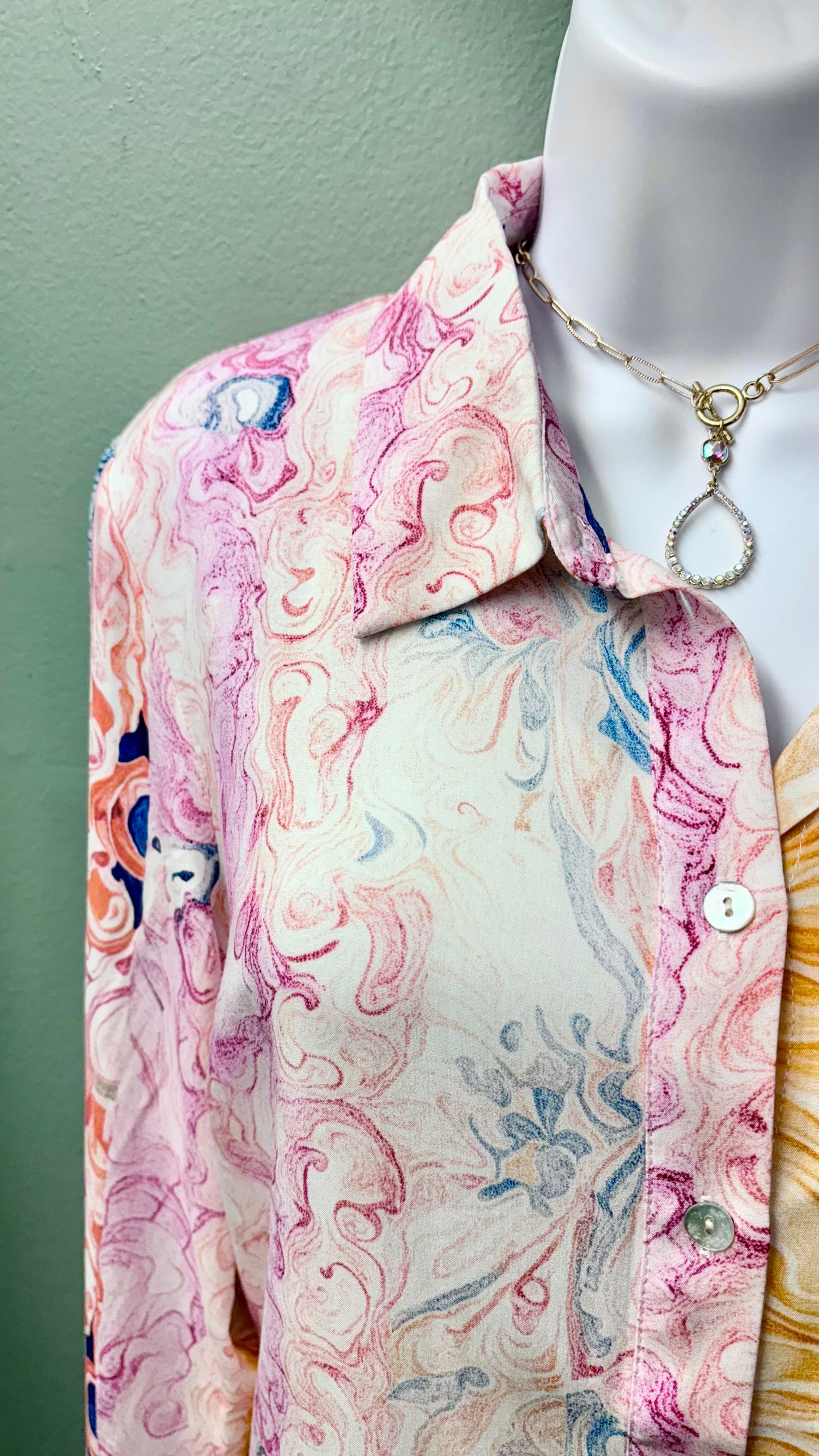 Charlie B Printed Blouse