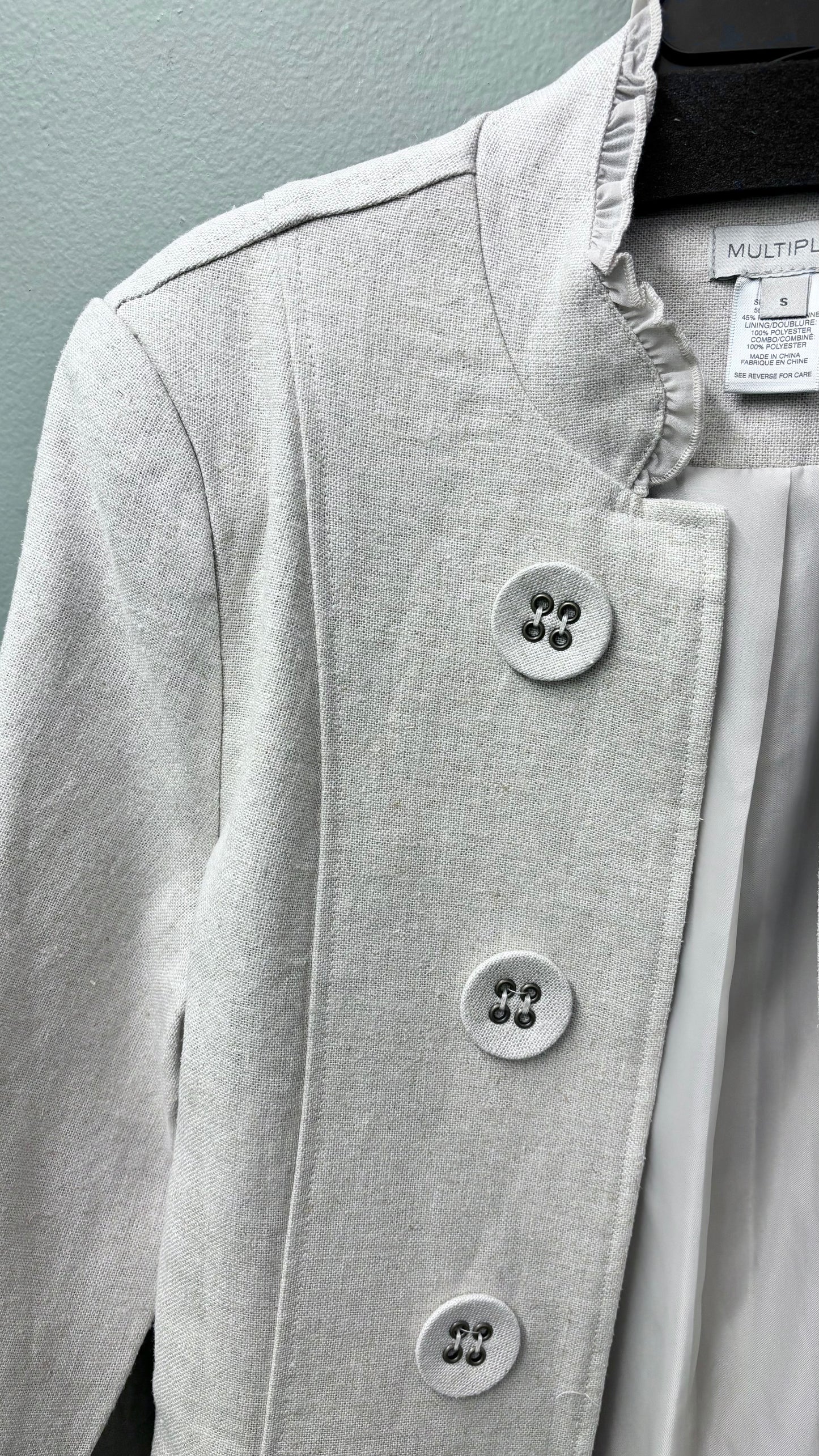 Multiples Double Button Jacket