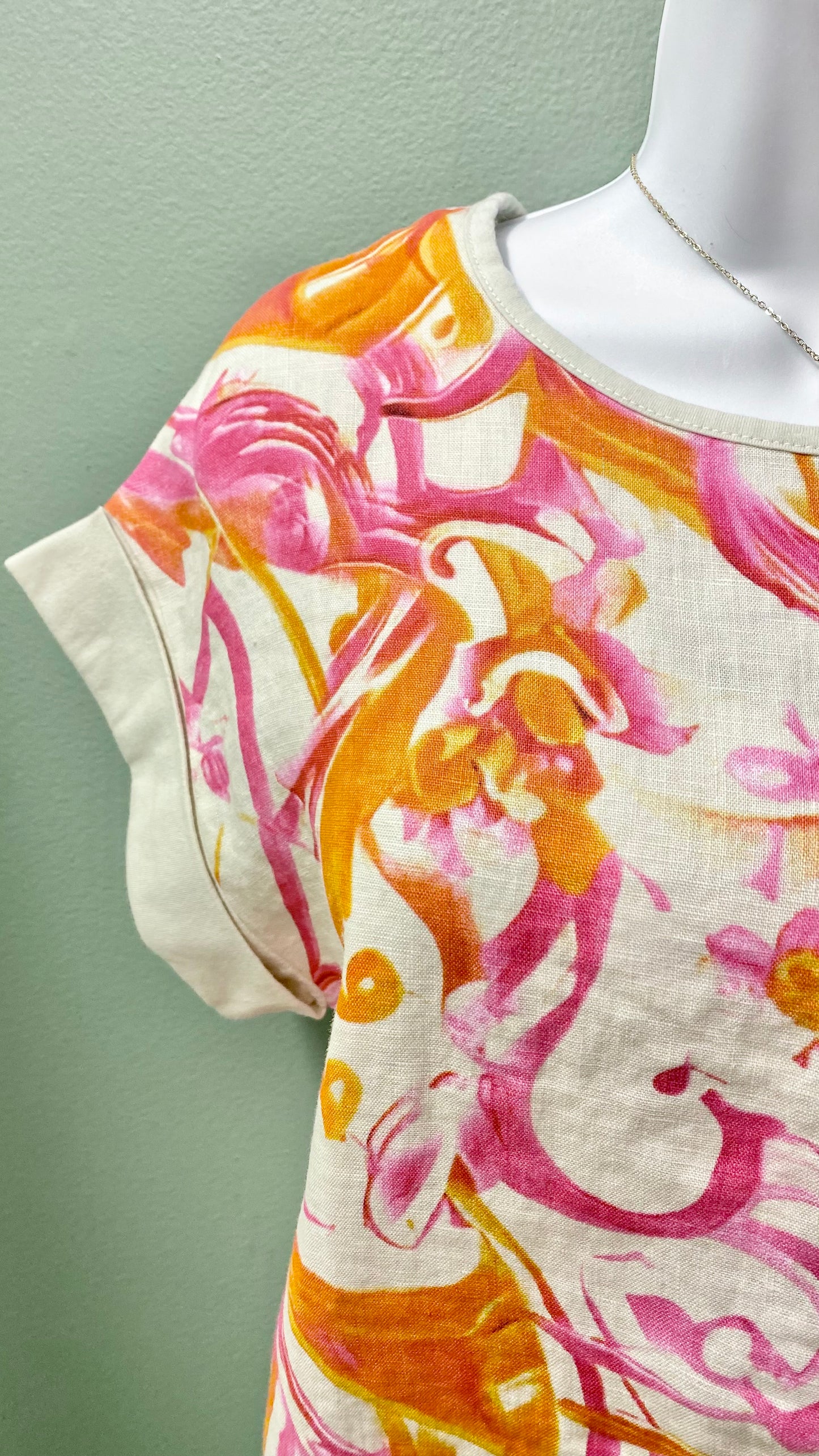 Clearance - Charlie B Printed Linen Combo