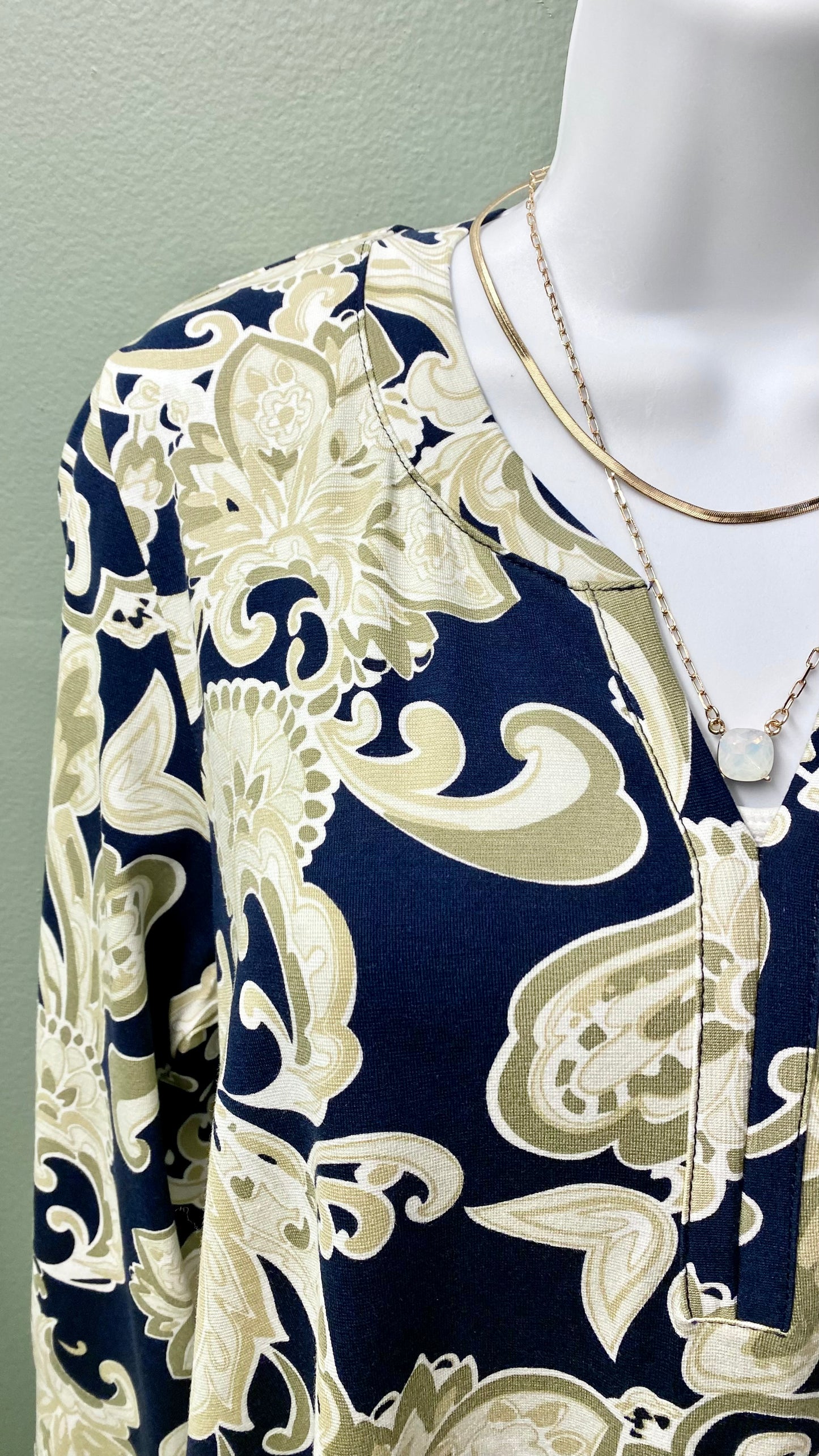 Sunday Cream Paisley Top