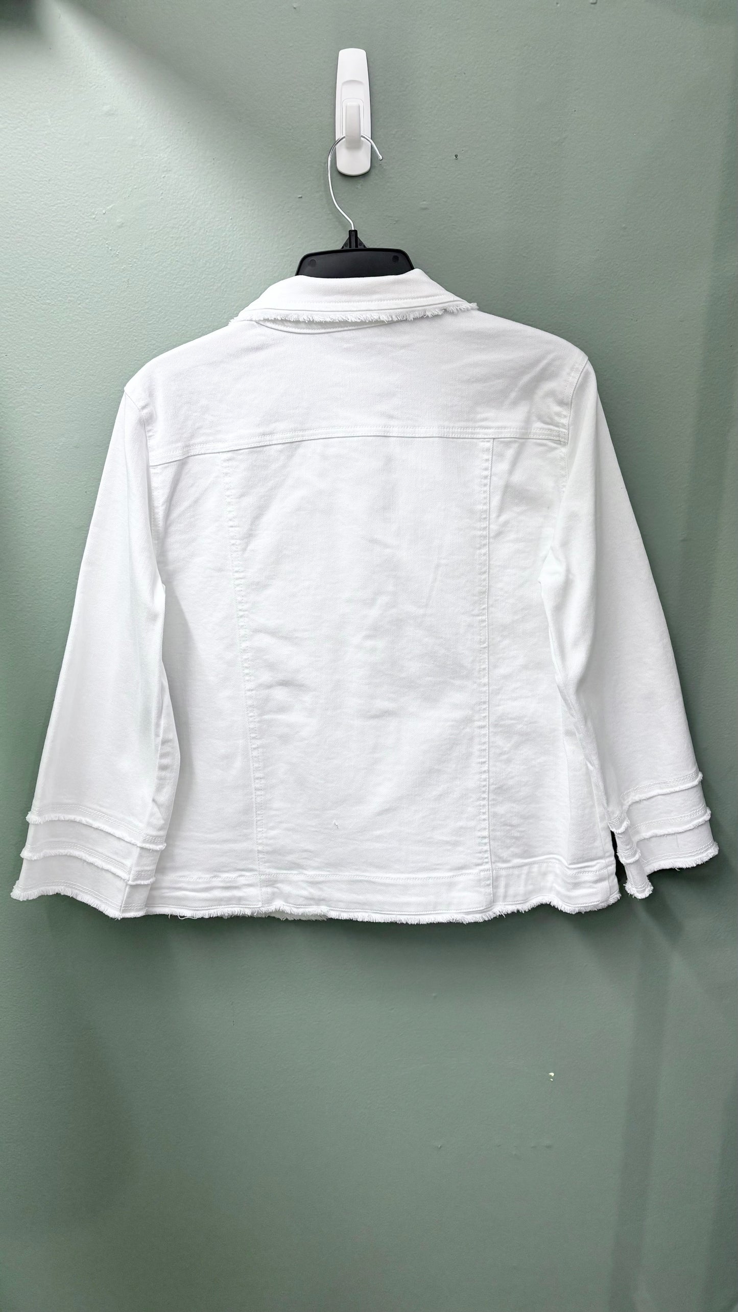 Multiples White Jean Jacket