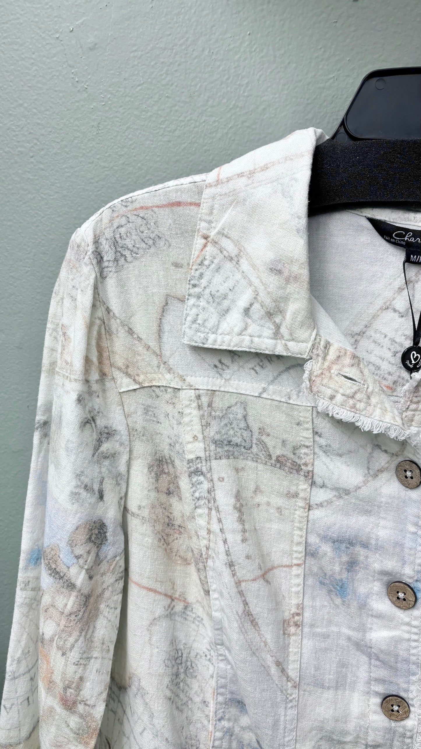 Charlie B Printed Jacket