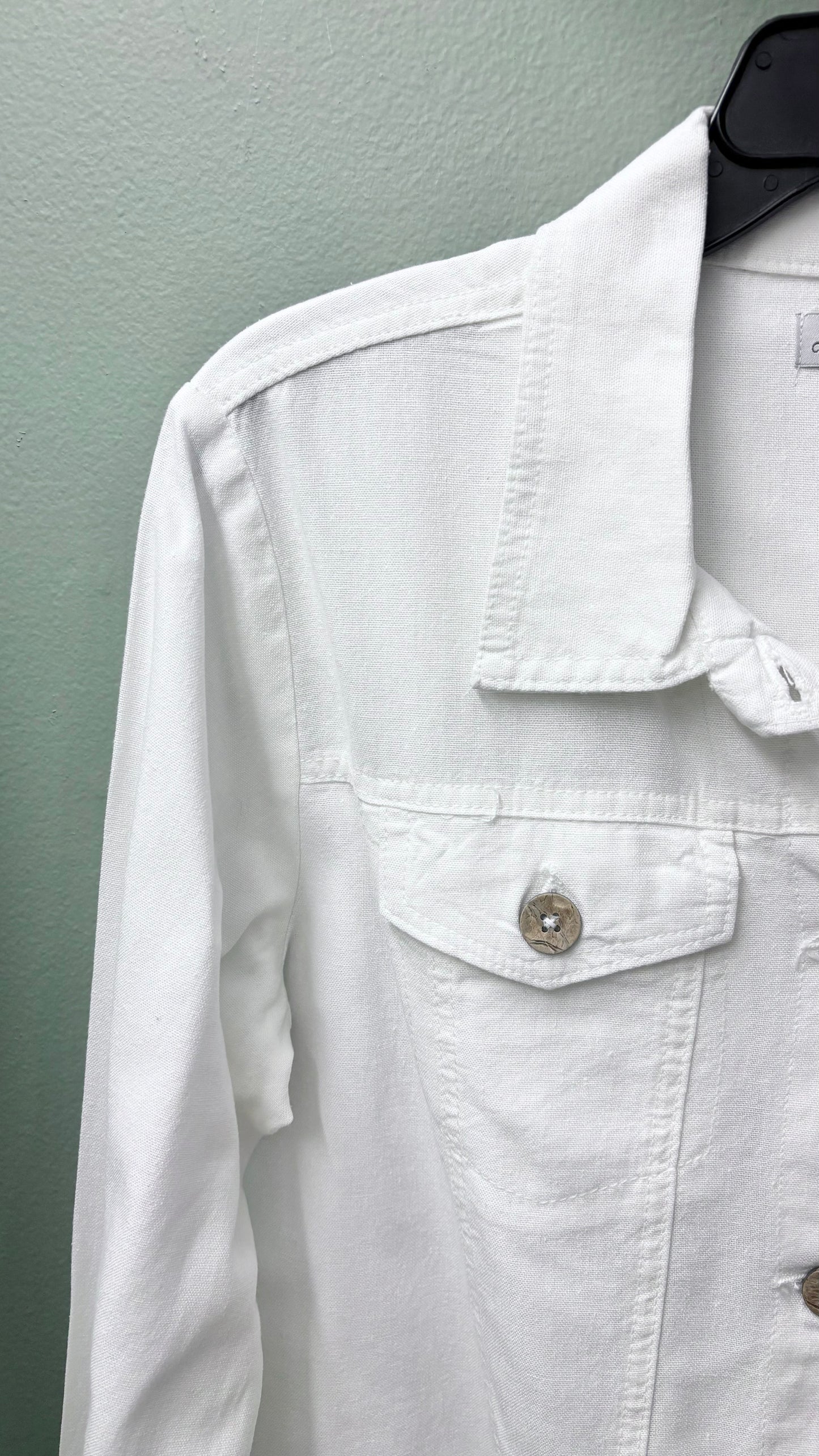 Karen Hart White Lightweight Jacket