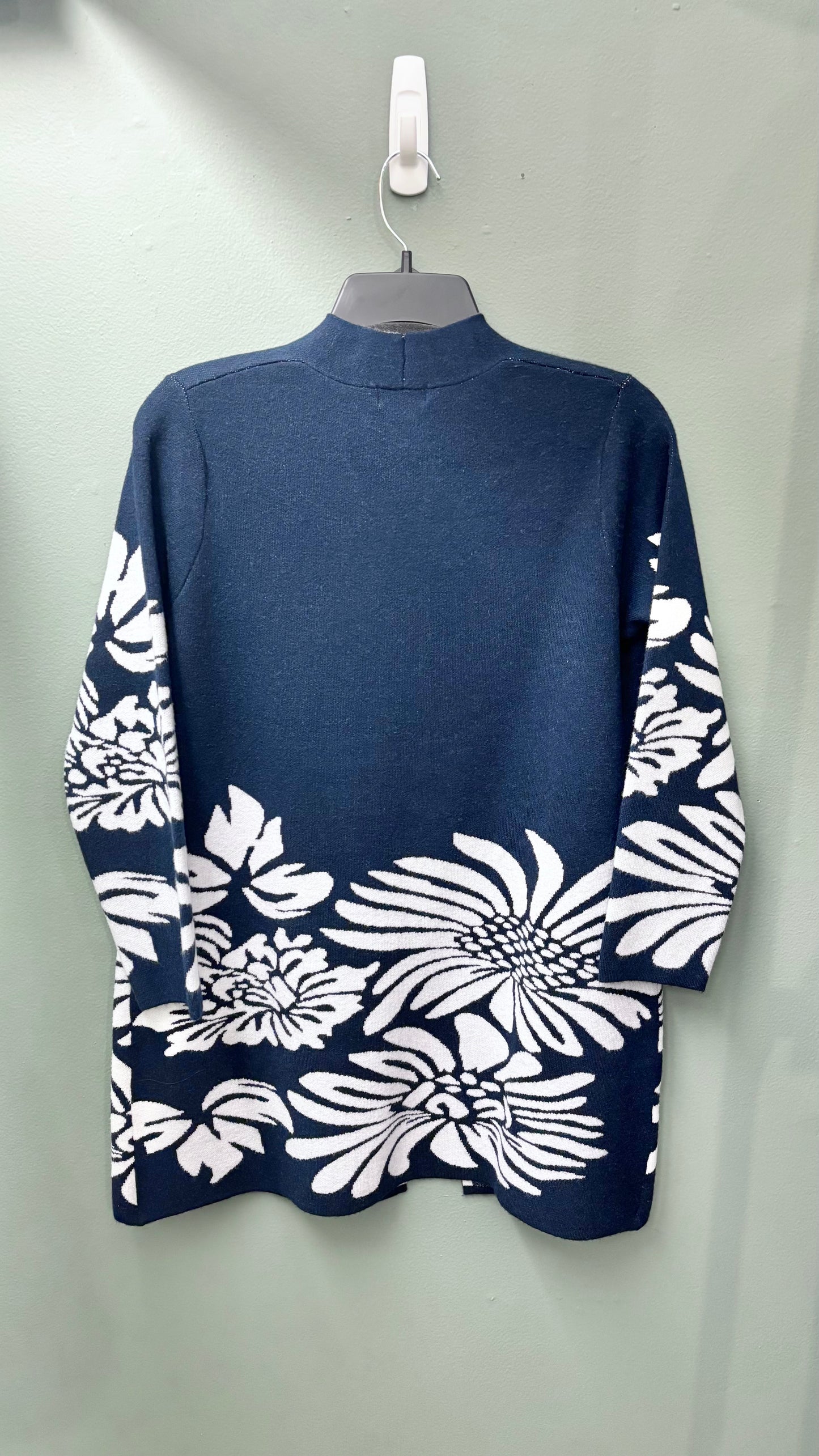 Multiples Floral Cardigan Sweater
