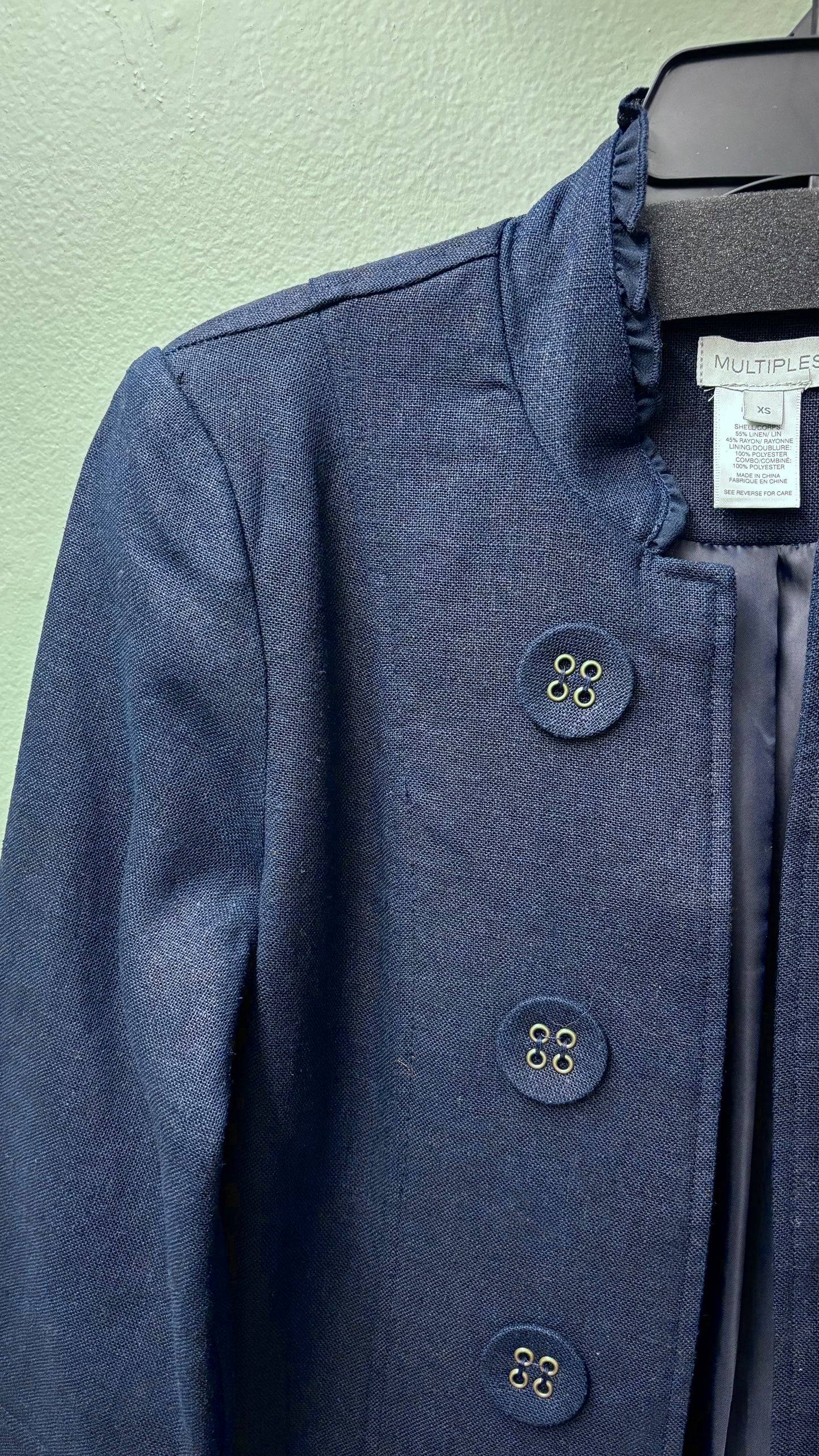 Multiples Double Button Jacket