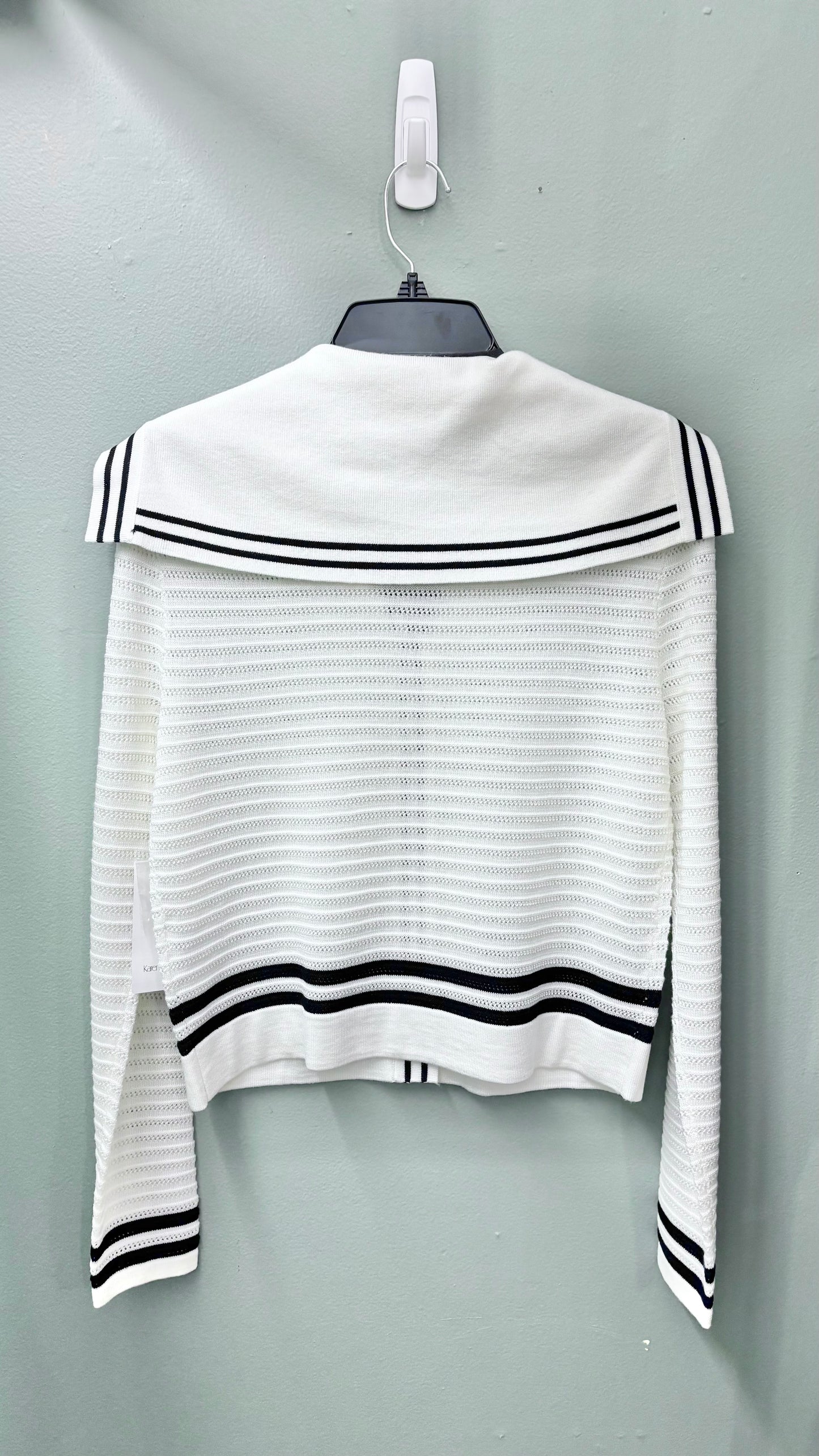 * Karen Kane Sailor Eyelet Sweater Top