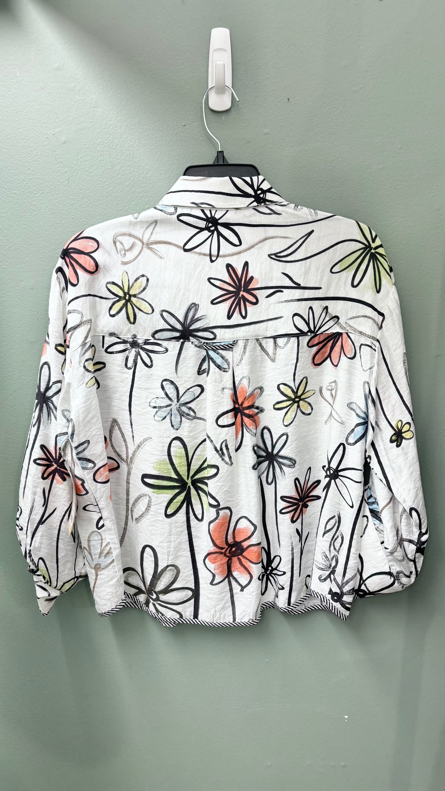 * Tru Luxe Print Floral Top