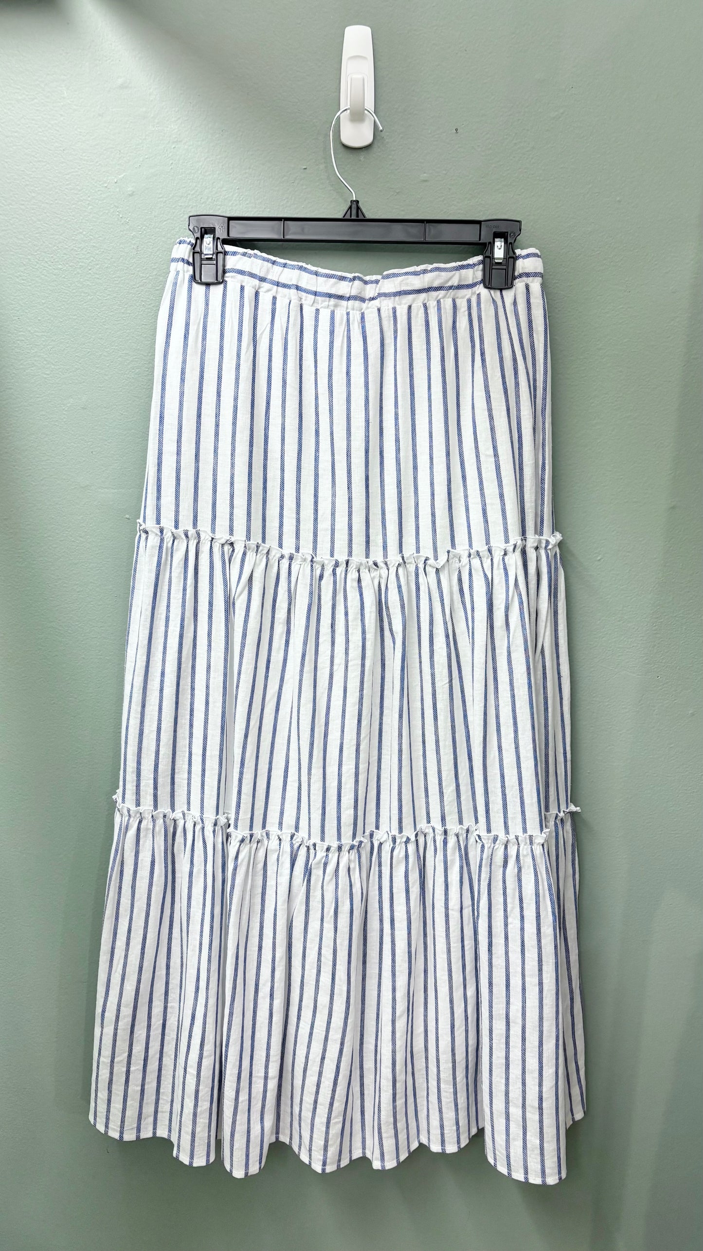 * Karen Kane Tiered Striped Skirt