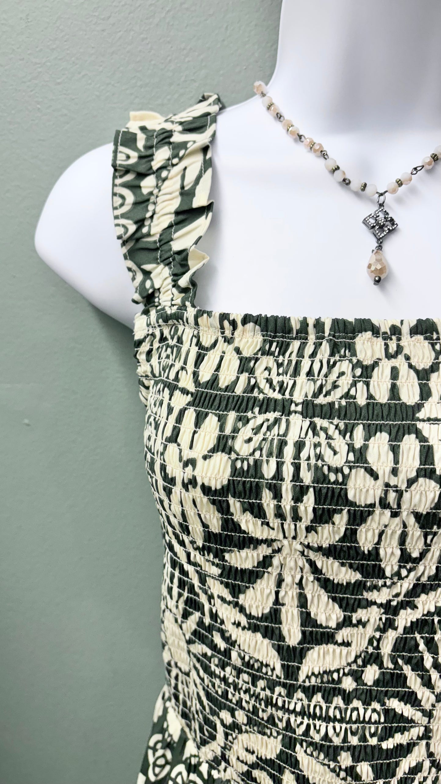 Charlie B Printed Midi Dress