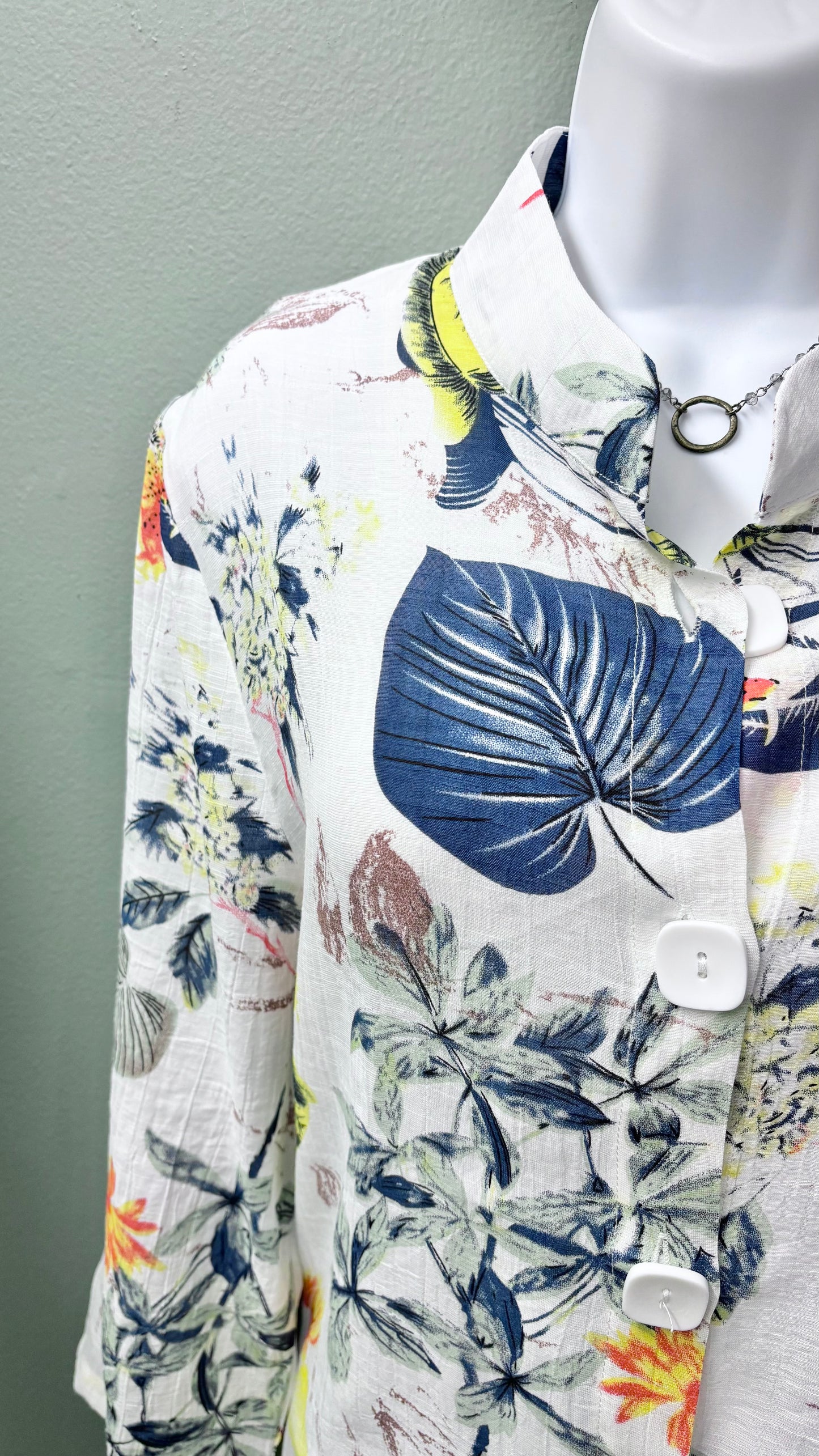 Kamana Floral Button Up Top