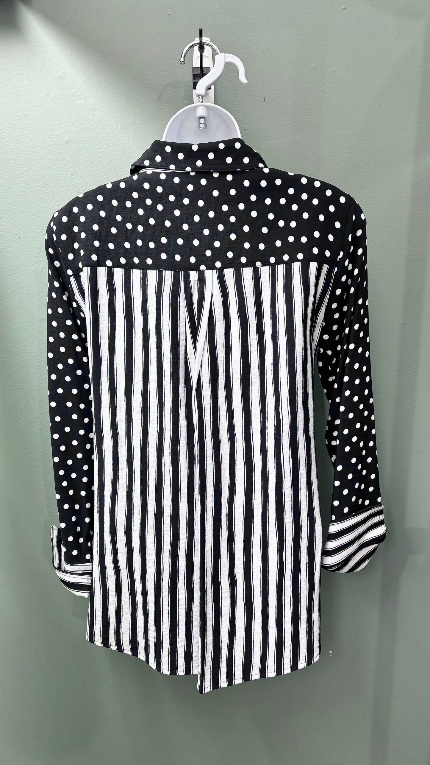 * Multiples Dots and Stripes Top