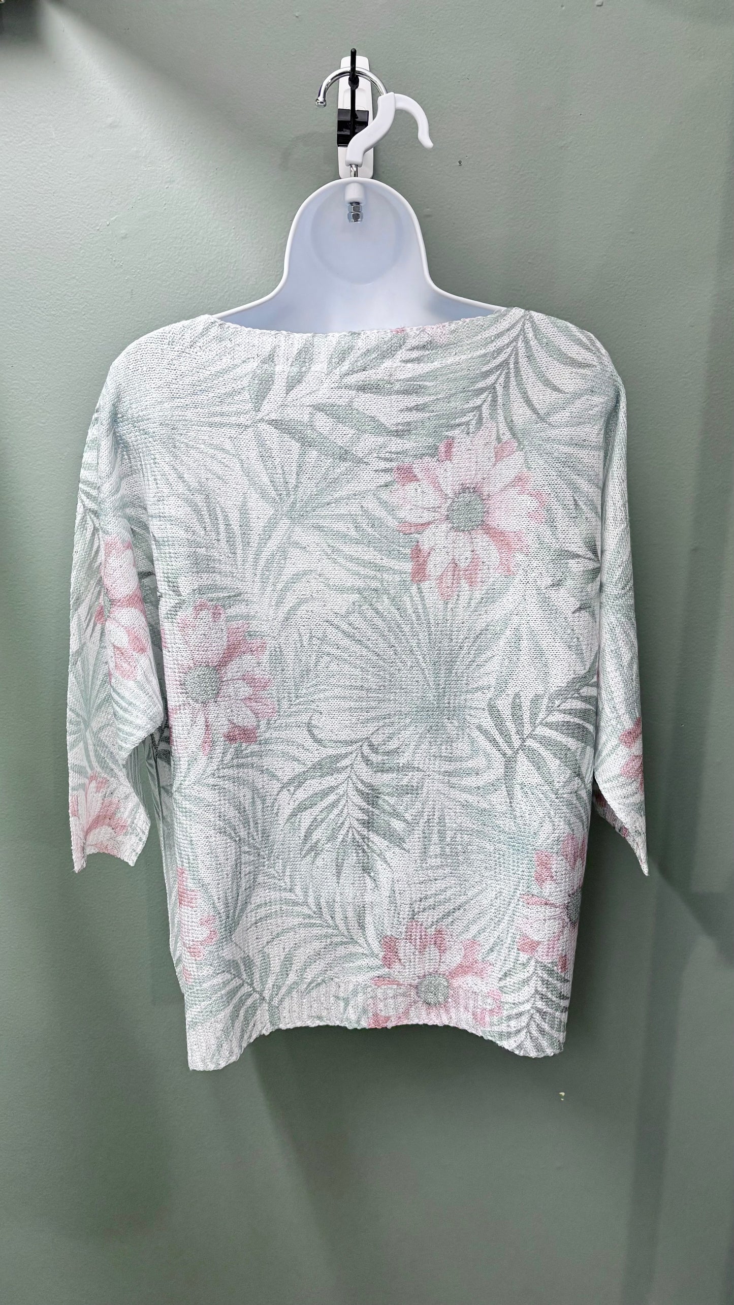 Karen Hart Sparkly Tropical Top