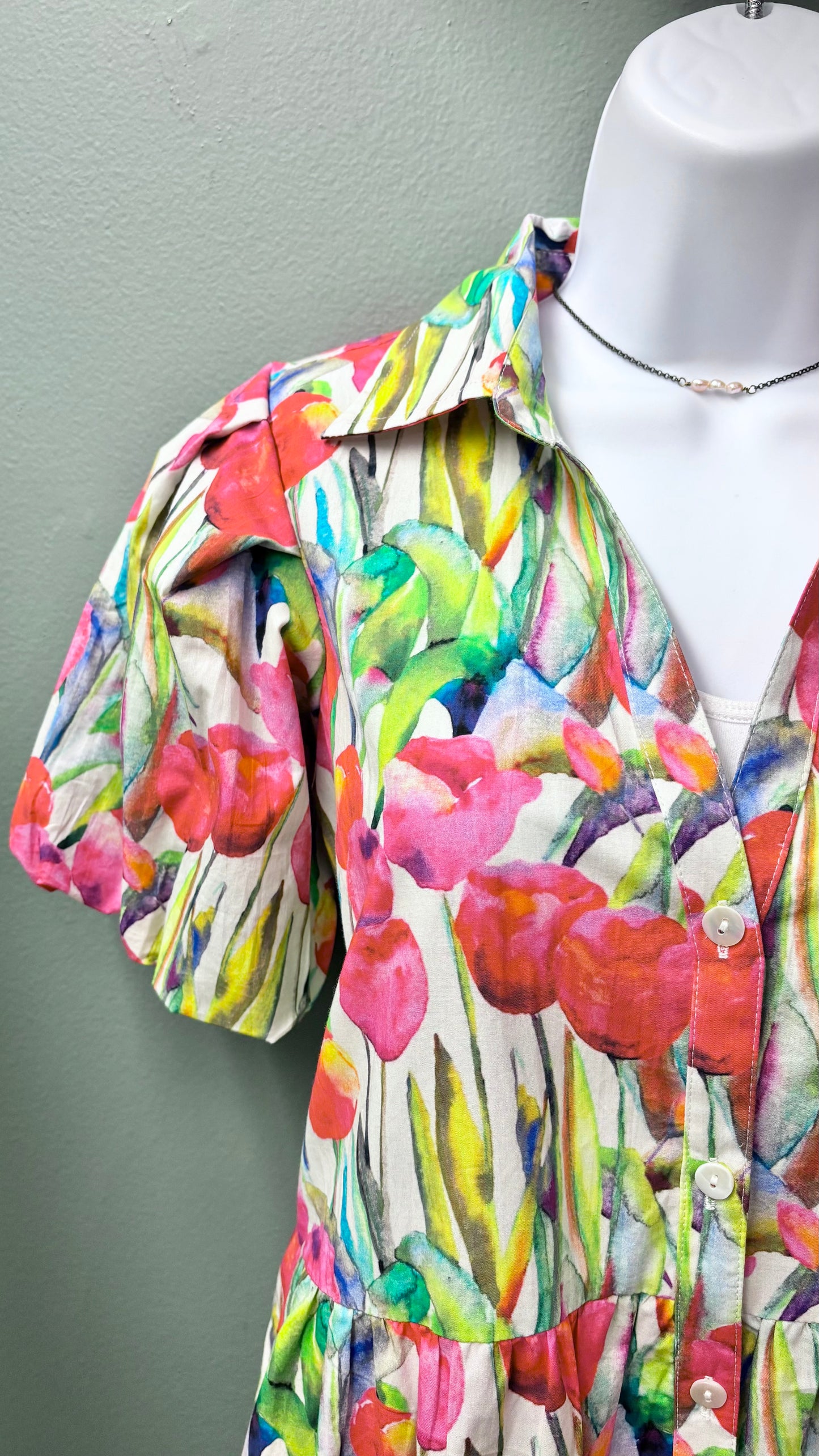 APNY Puff Sleeve Dress