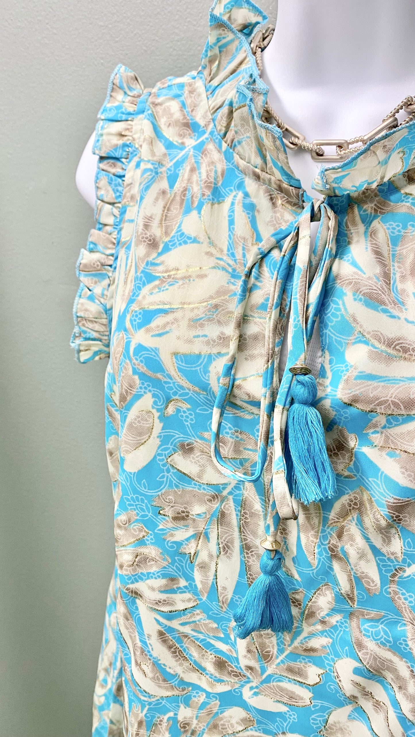 Clearance - Paani Ruffle Sleeve