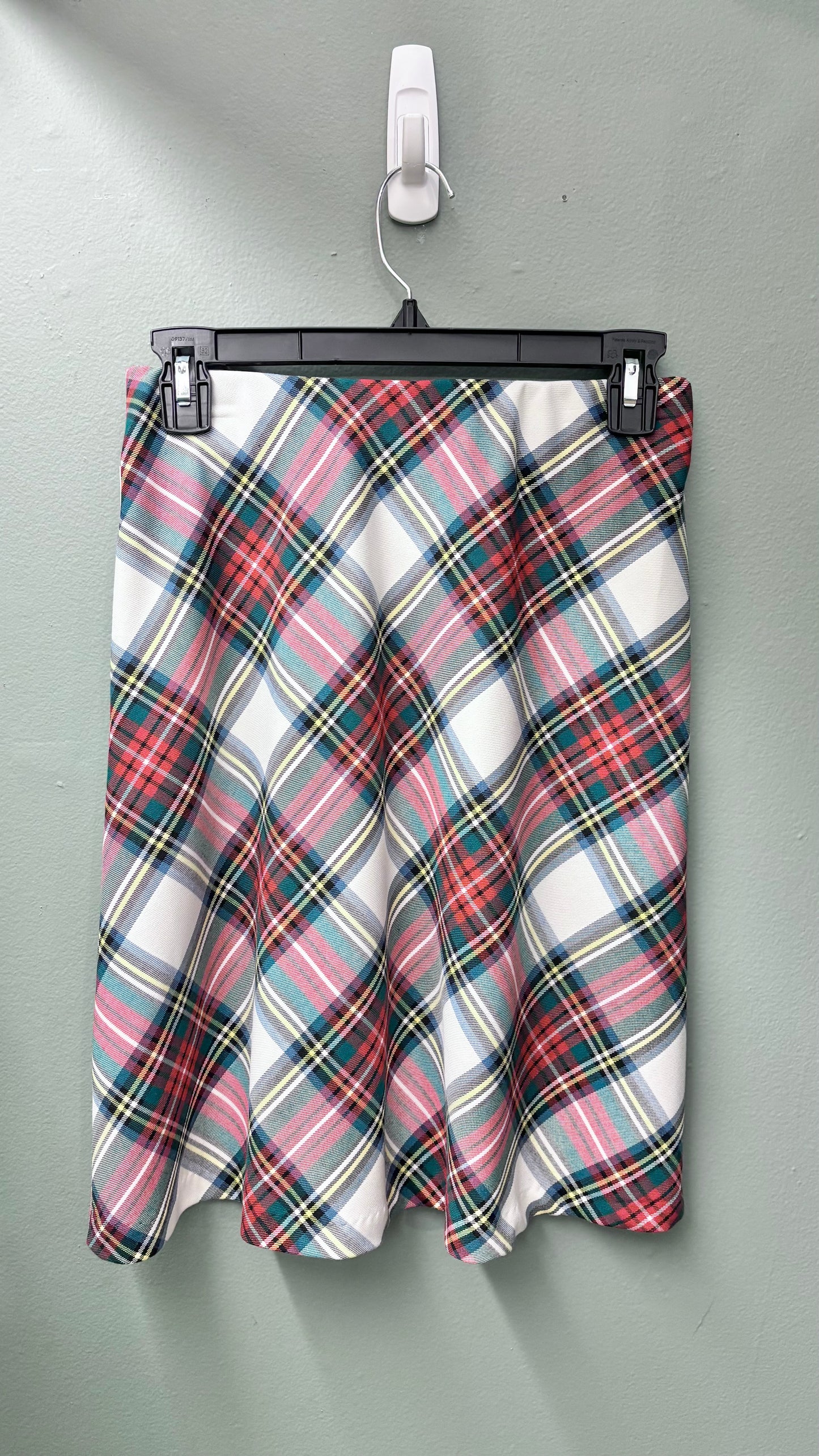 Karen Kane Red Plaid Skirt