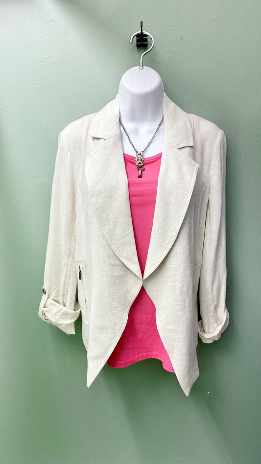 Multiples Open Front Blazer Jacket