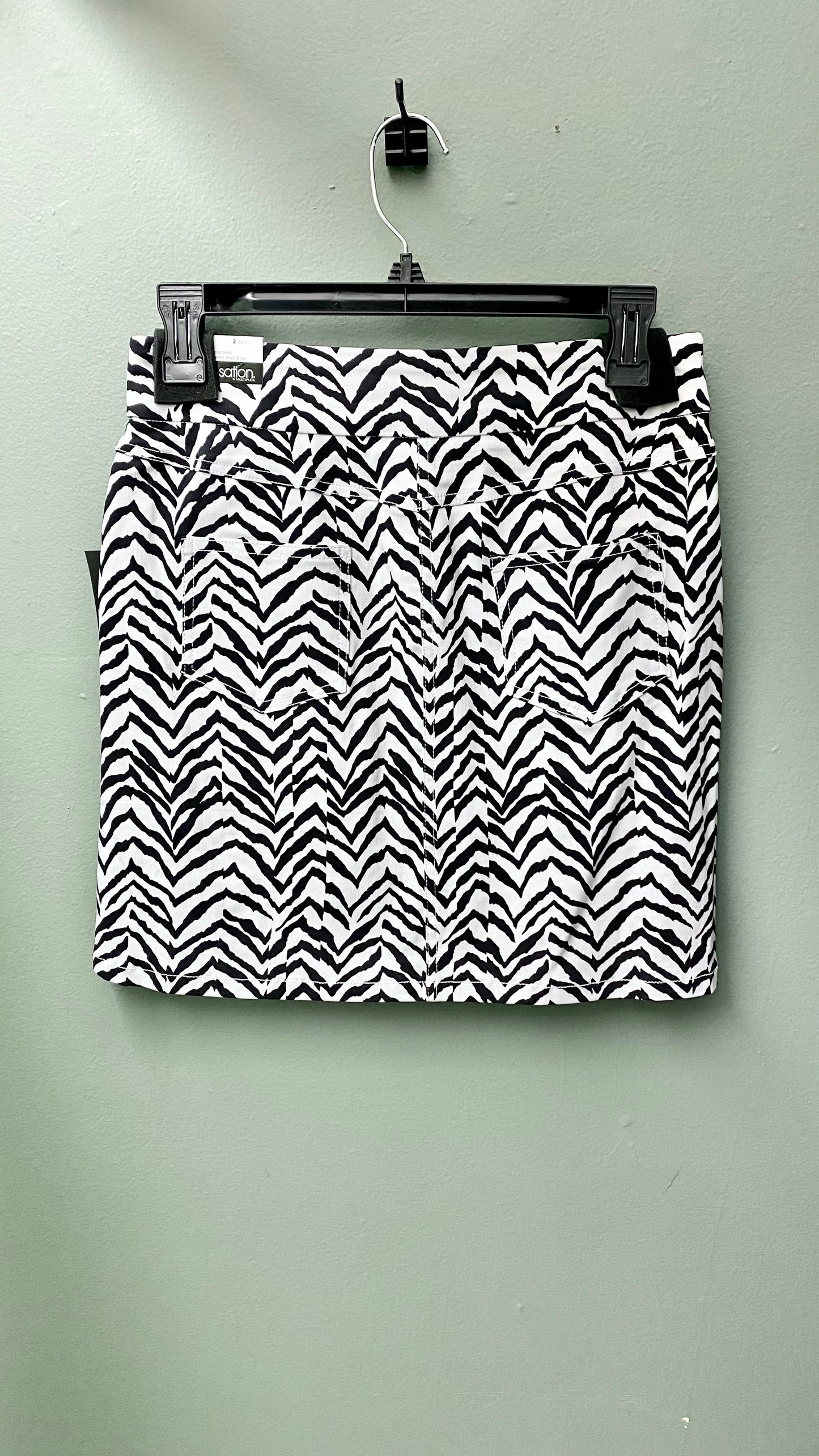 Clearance - Multiples Zebra Skort