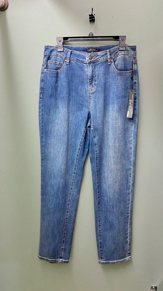 Charlie B Stone Wash Mom Jeans