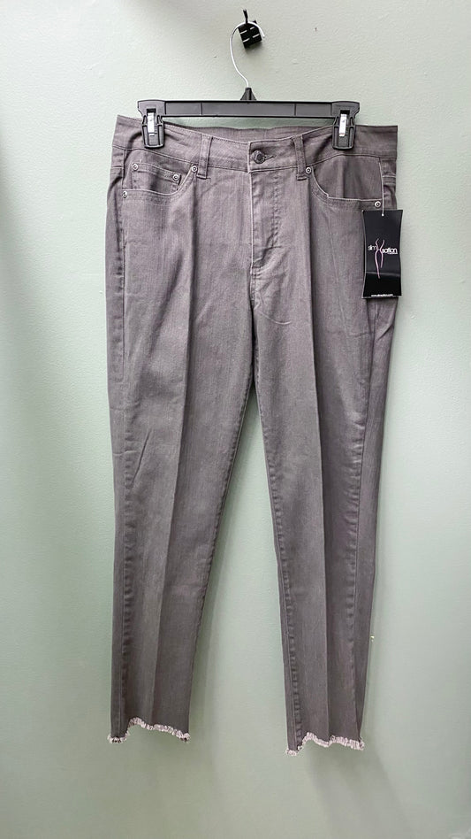 Multiples Slim-Sation Grey Crop Pant
