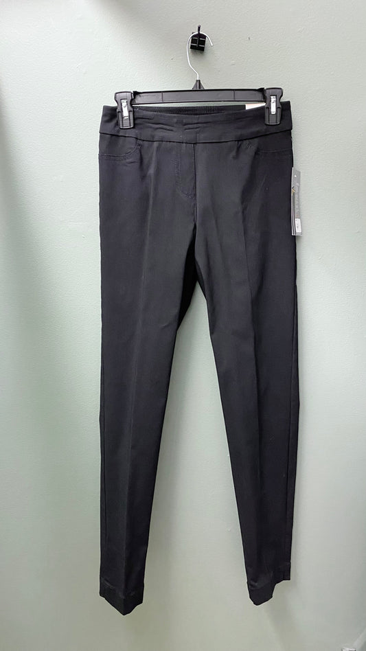 Multiples Slim-Sation Pull On Black Pants