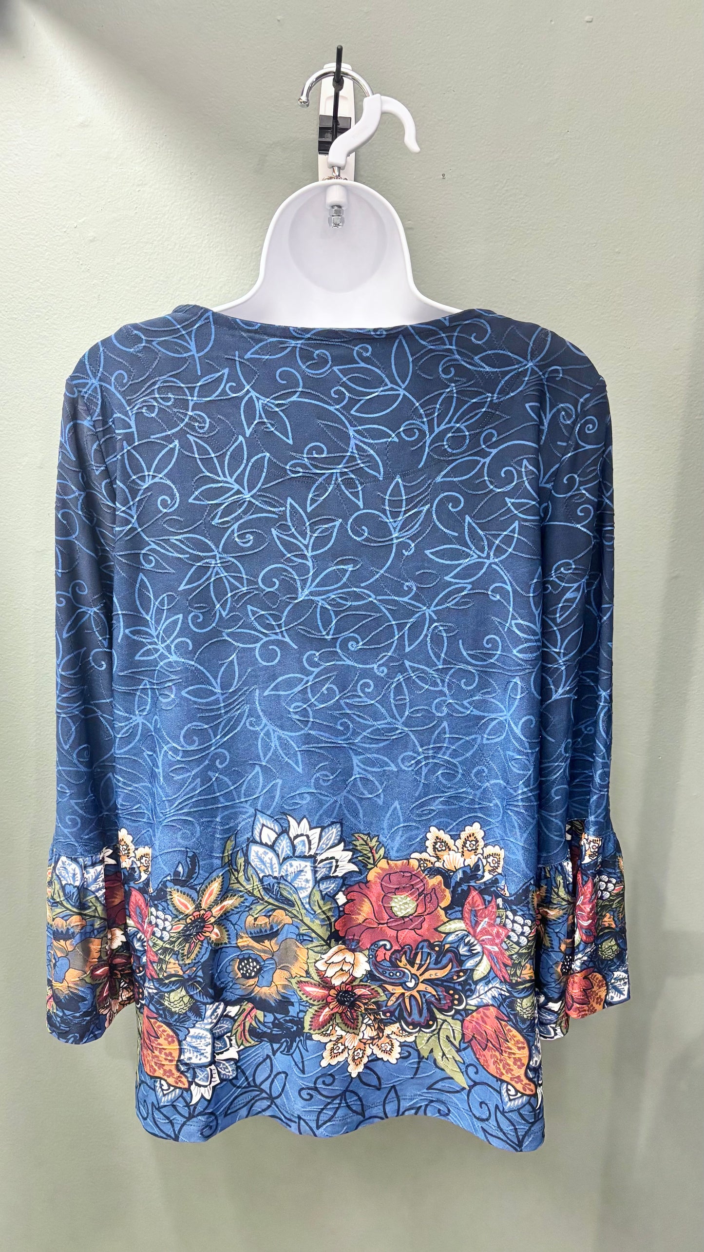 Multiples Flounce Sleeve Top