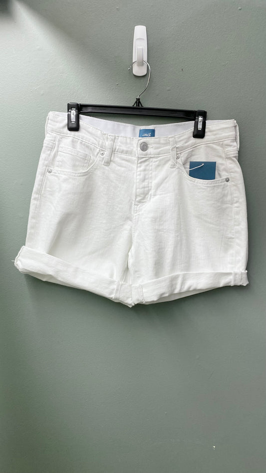 JAG White Alex Boyfriend Short (Pants)