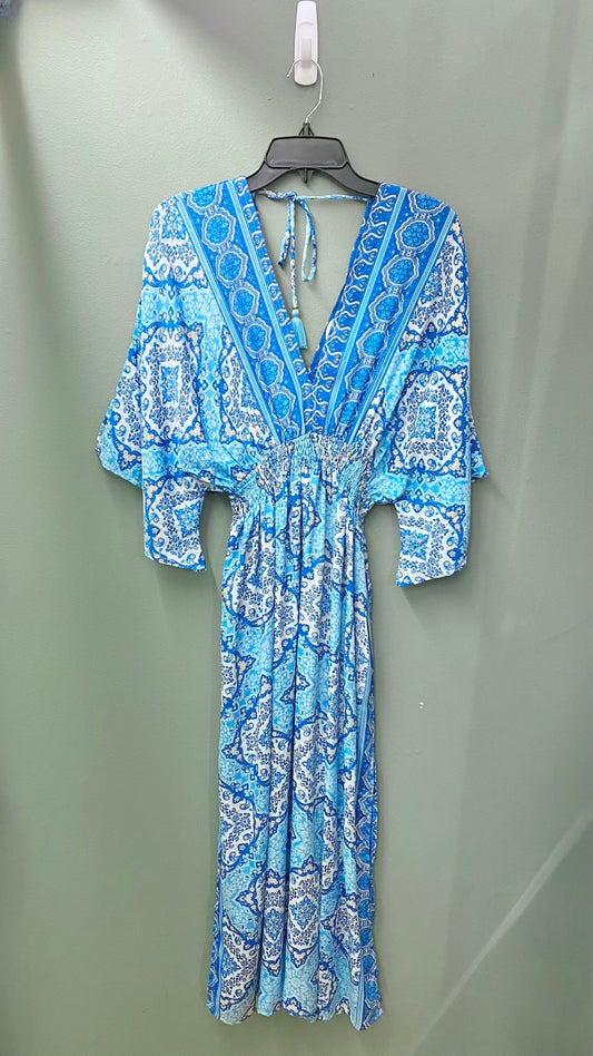 Paani Flutter Sleeve Maxi Dress