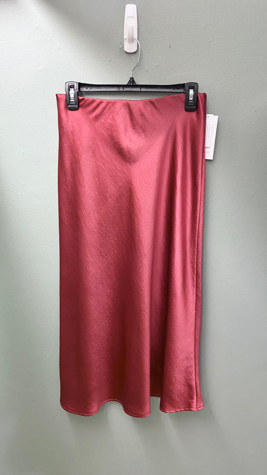 Karen Kane Red Bias Cut Skirt
