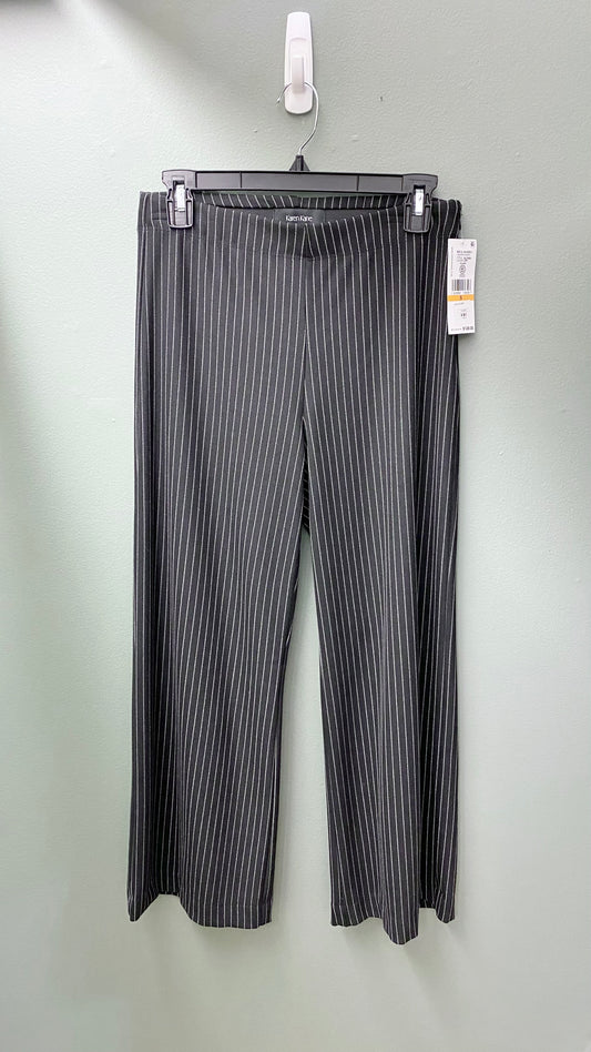 Karen Kane Black Pinstripe Pants
