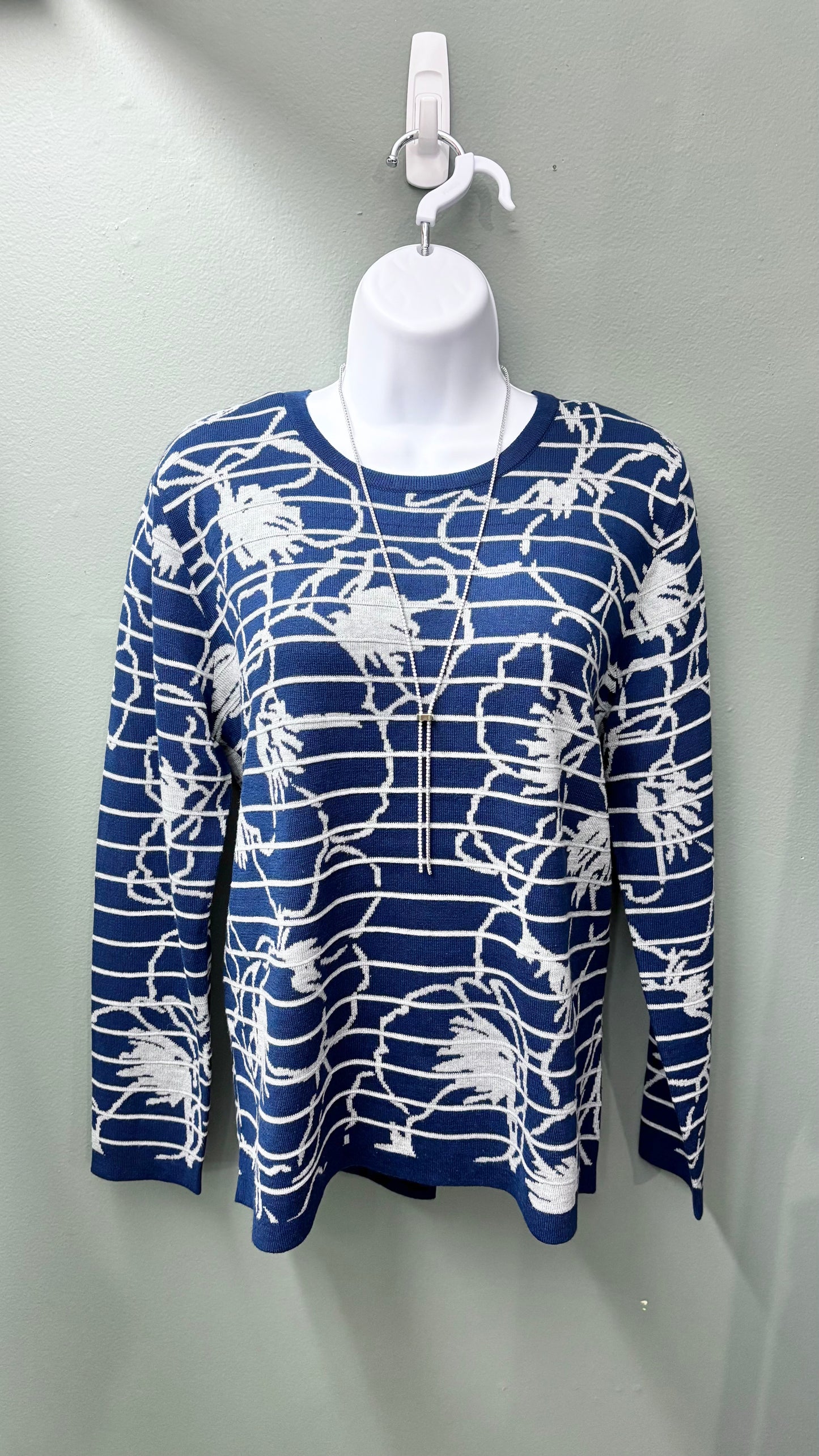 Sunday Royal Blue Pullover Sweater