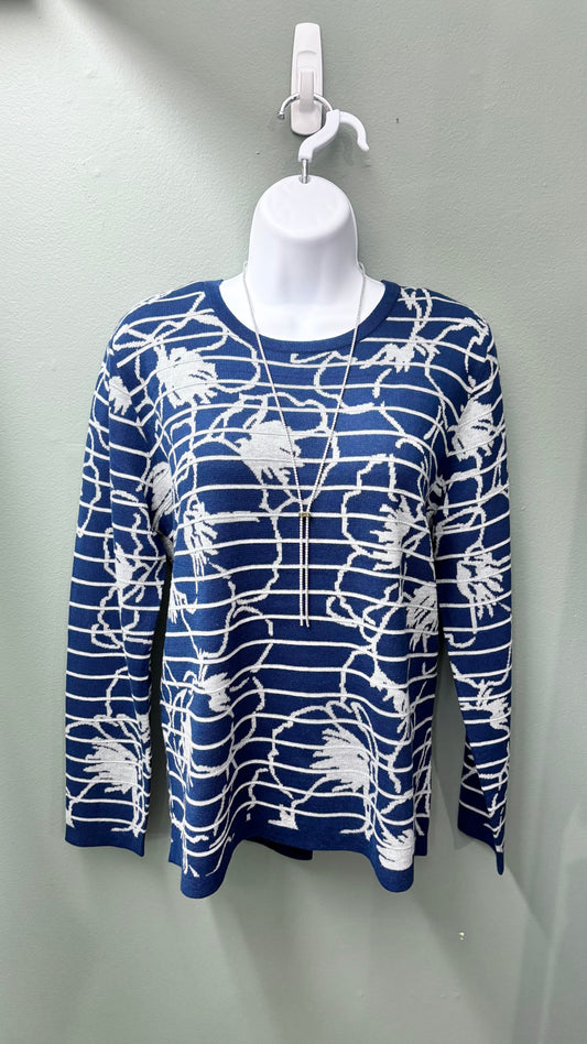 Sunday Royal Blue Pullover Sweater