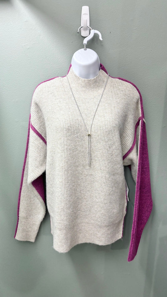 Karen Kane Mock Neck Sweater