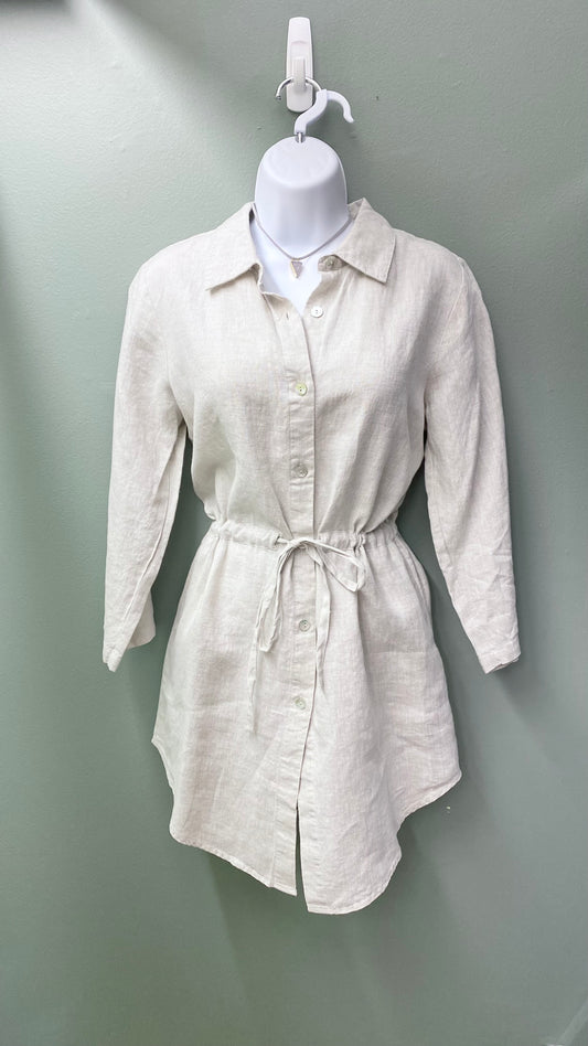 Sunday Linen Shirt Dress