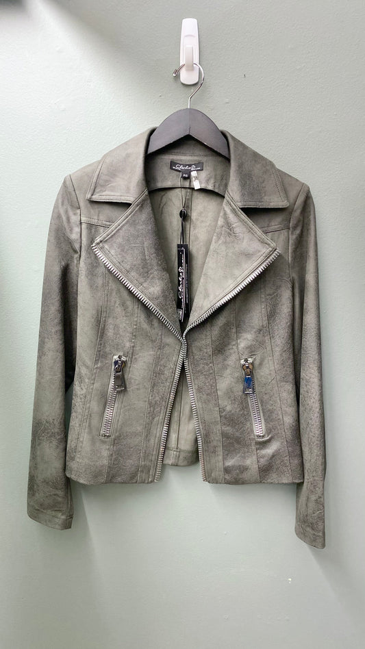 Charlie B Green Moto Jacket