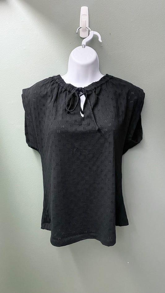 Dylan Gia Black Blouse