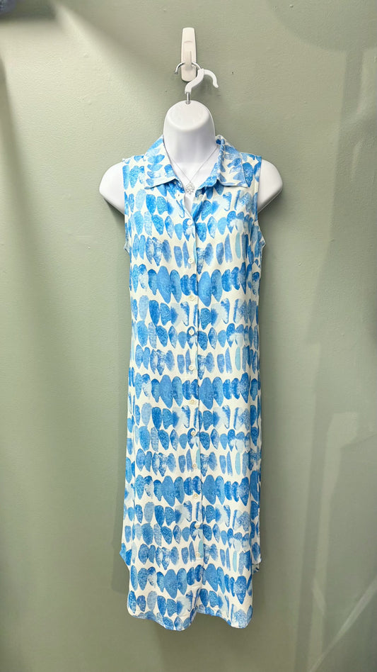 Charlie B Button Down Patterned Dress
