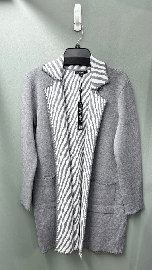 * Charlie B Jacquard Cardigan