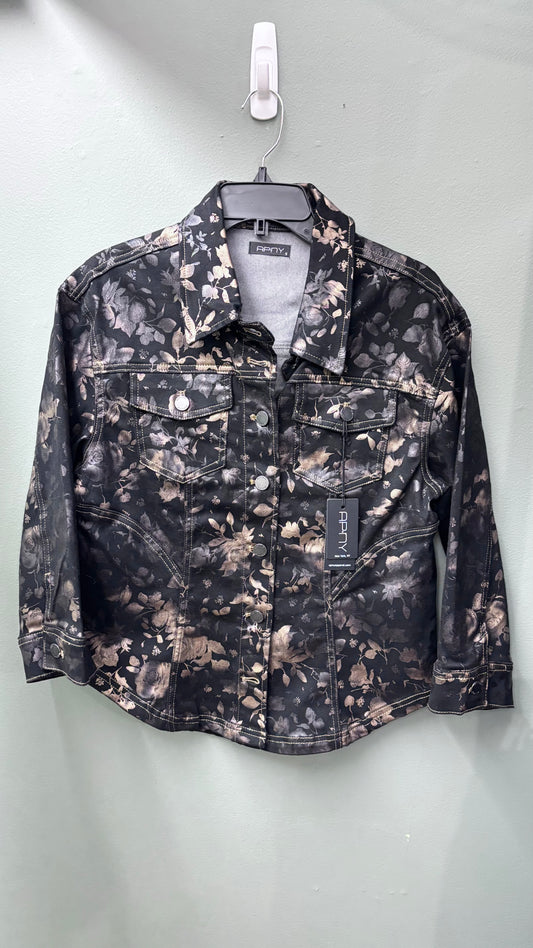 * APNY Metallic Denim Jacket