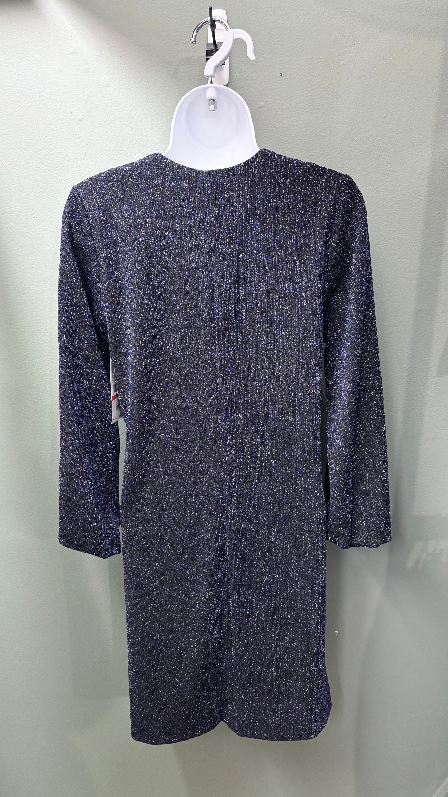 * Karen Kane Blouson Sleeve Shimmer Dress