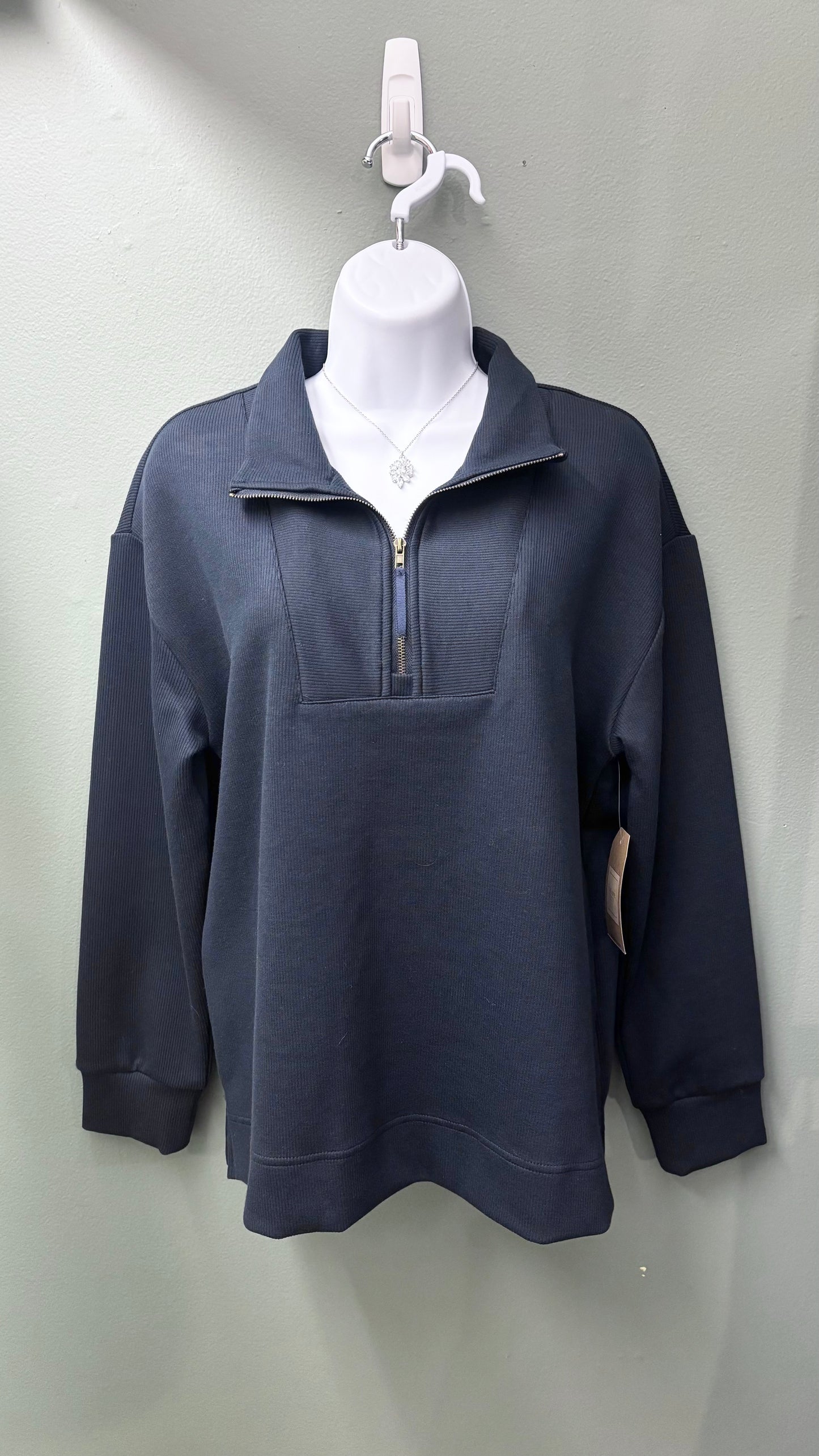 * Tru Luxe Half Zip Pullover