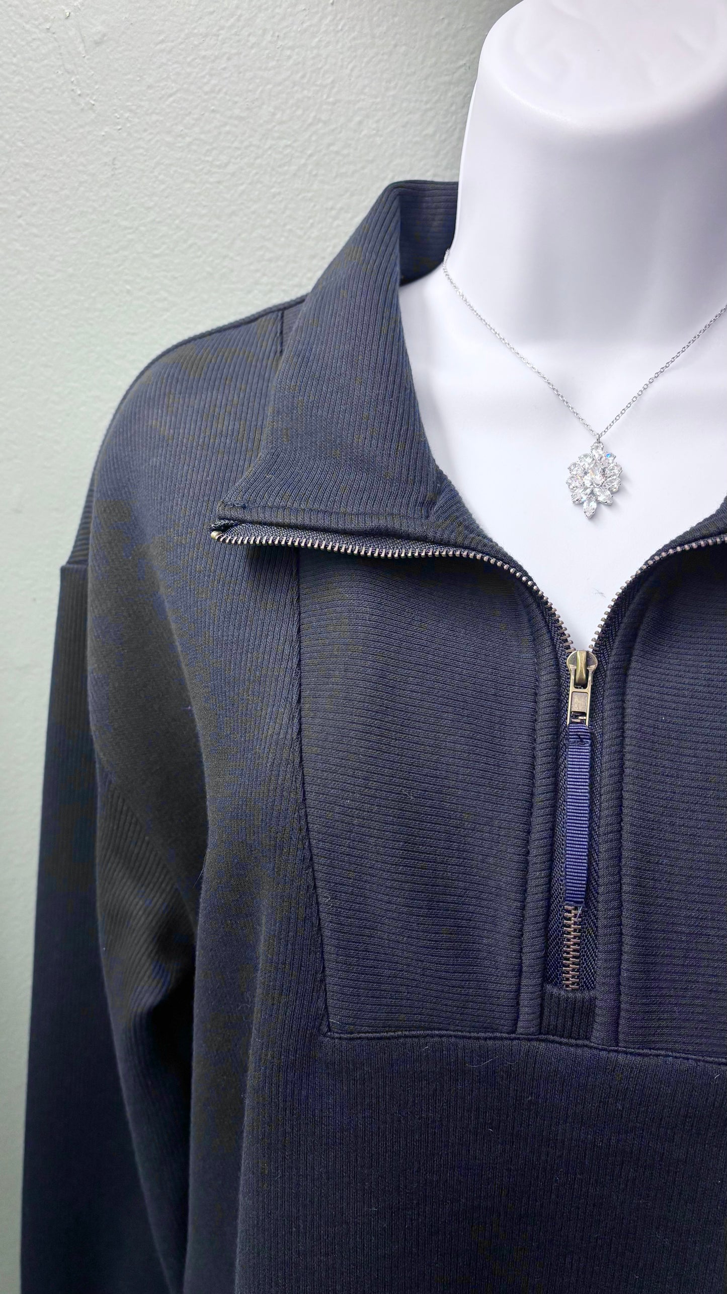 * Tru Luxe Half Zip Pullover