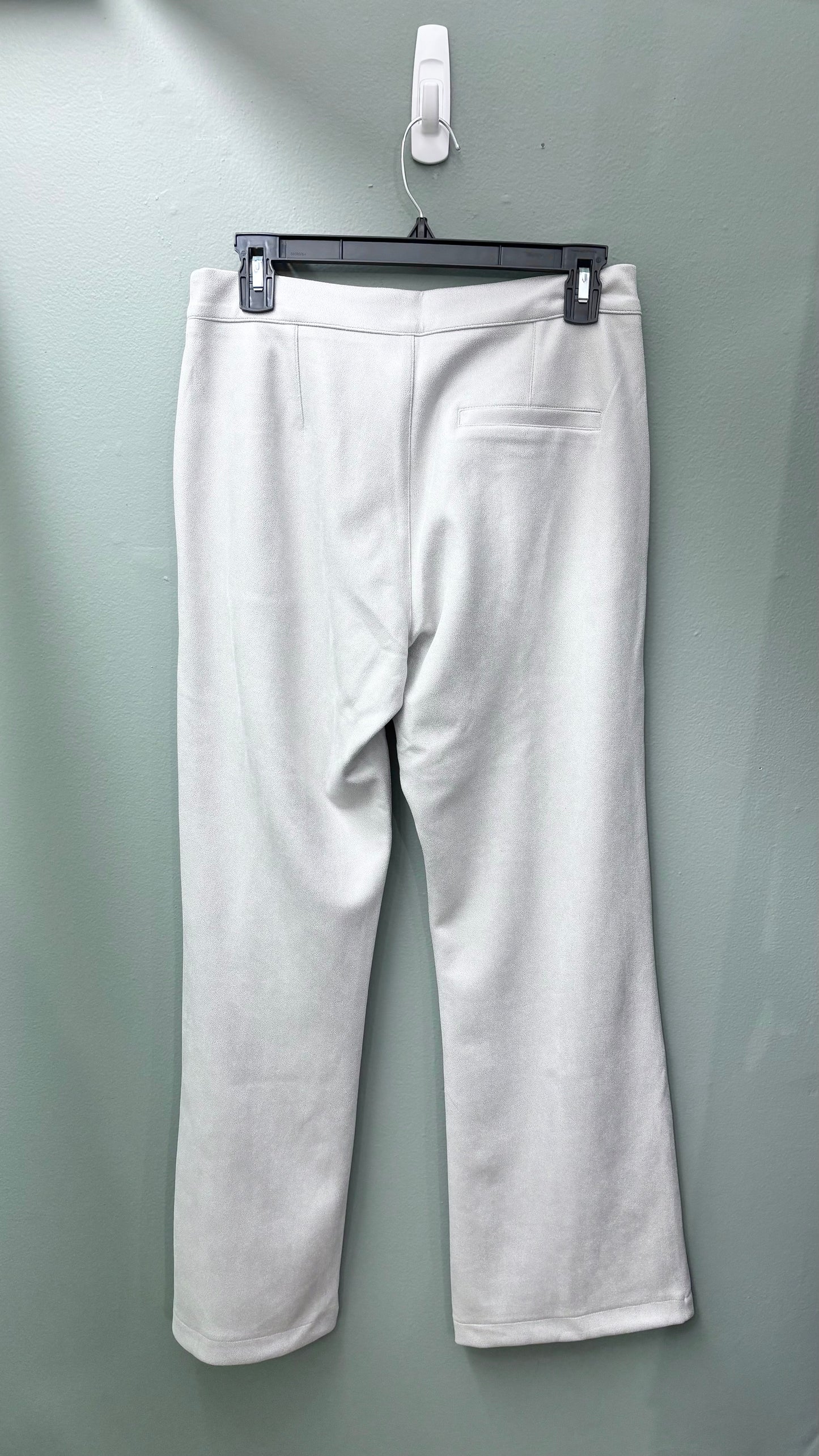 * APNY Champagne Faux Suede/Leather Pant