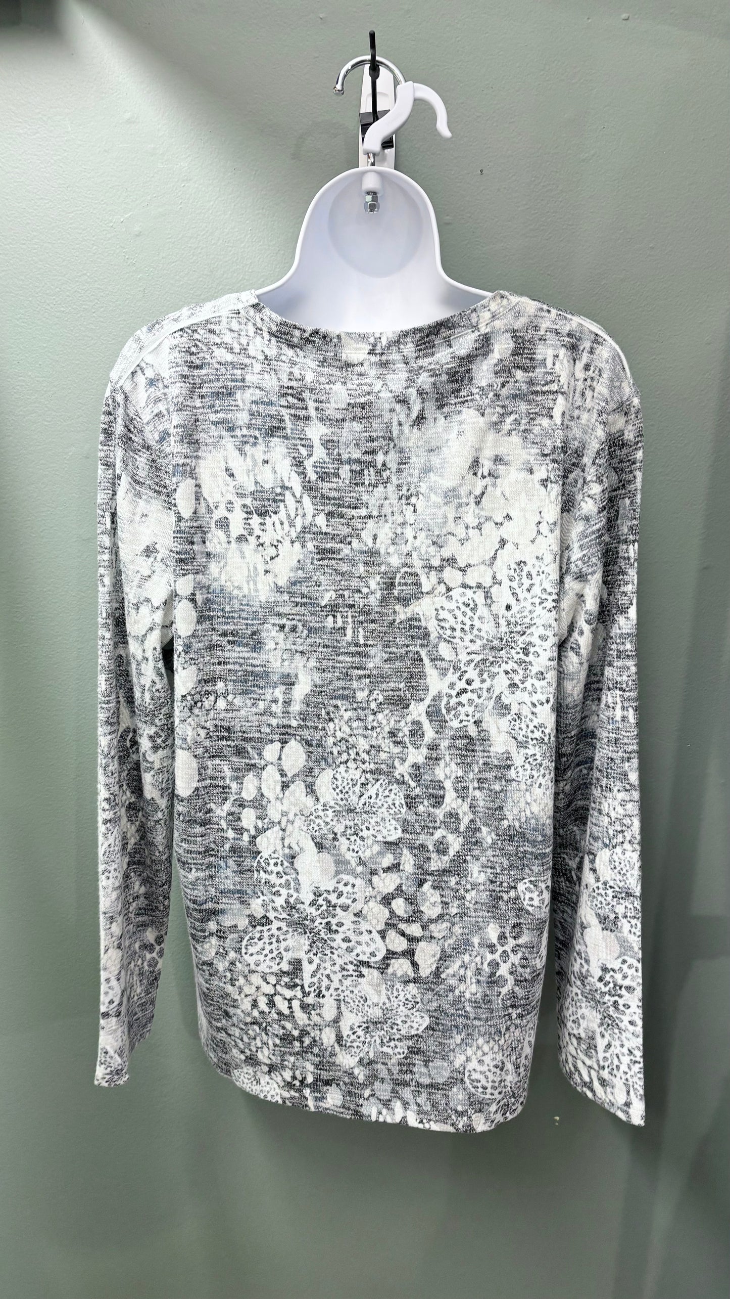* Kamana Abstract Cloud Print Top